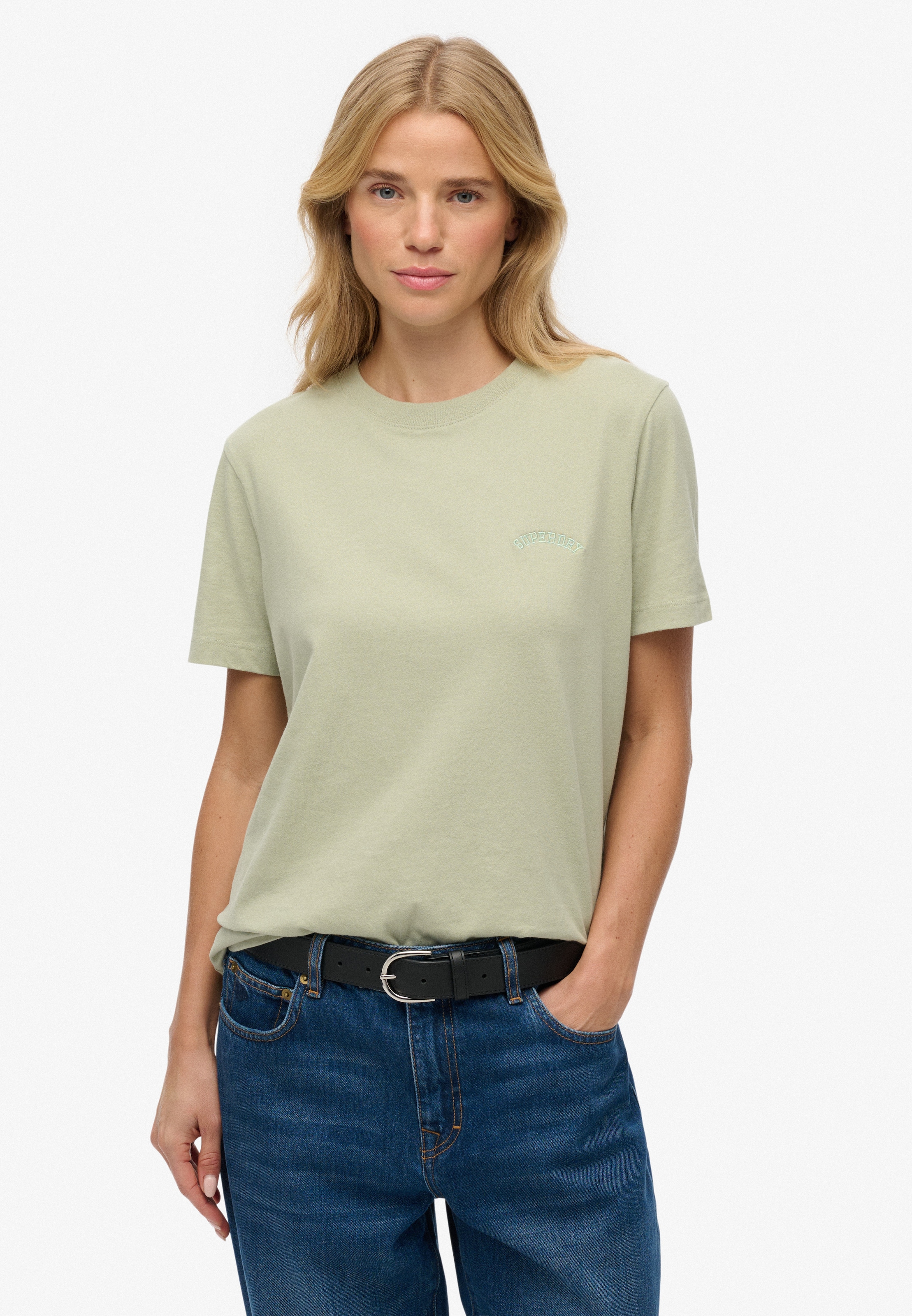 Superdry T-Shirt "Essential Logo Emb Tee" günstig online kaufen