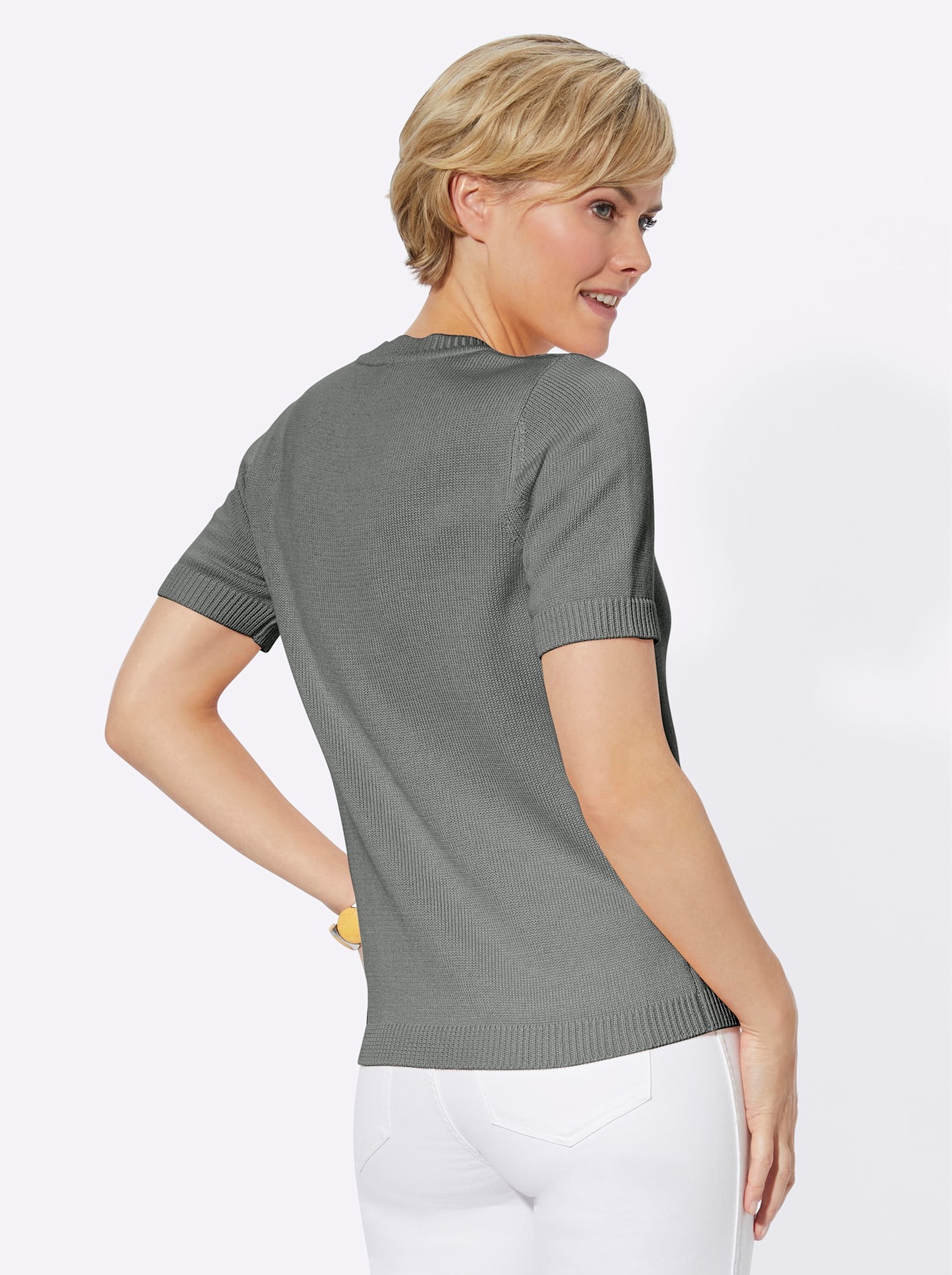 Casual Looks Kurzarmpullover "Pullover" günstig online kaufen