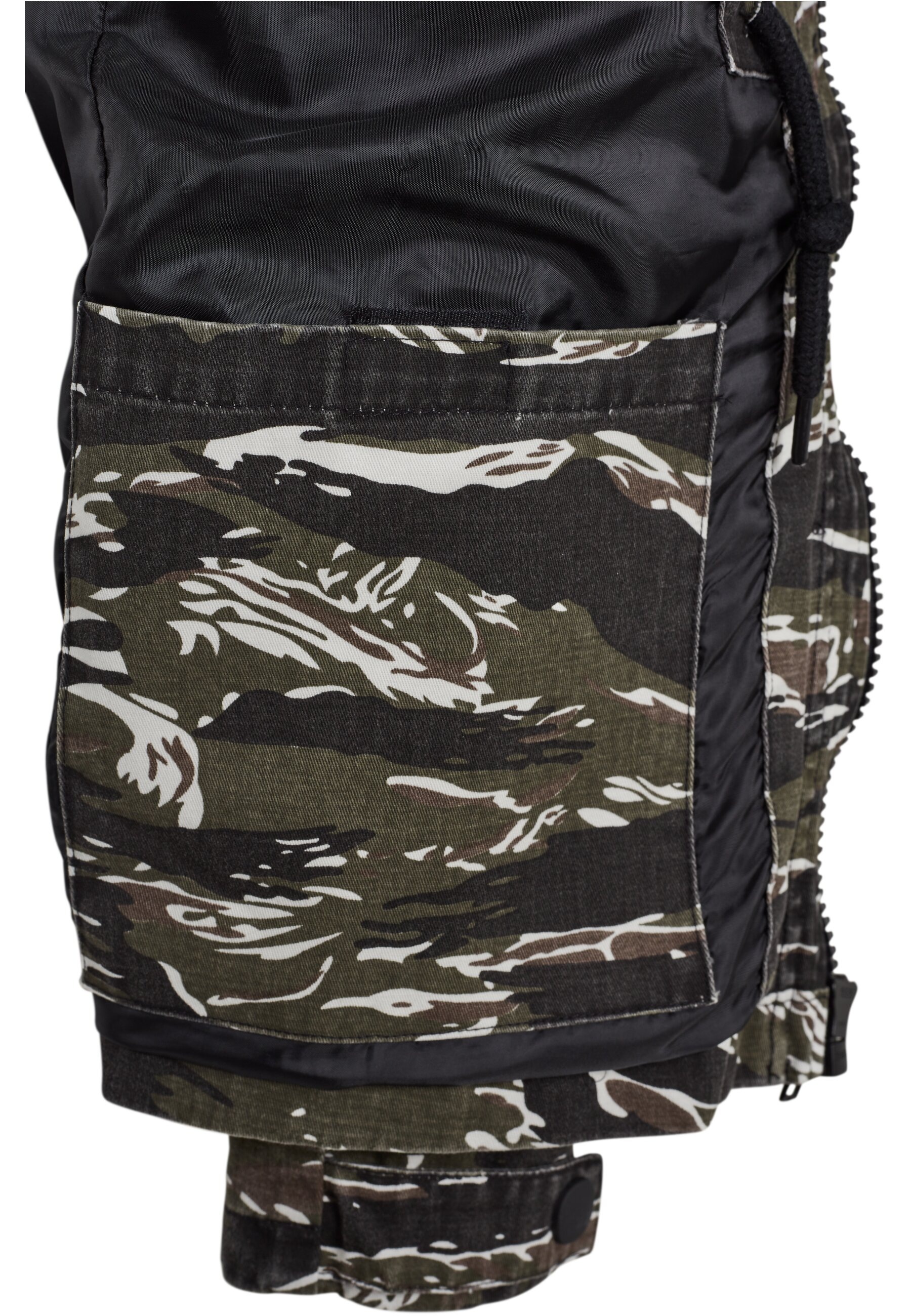 URBAN CLASSICS Allwetterjacke »Urban Classics Herren Tiger Camo Cotton Jacket«, (1 St.), mit Kapuze