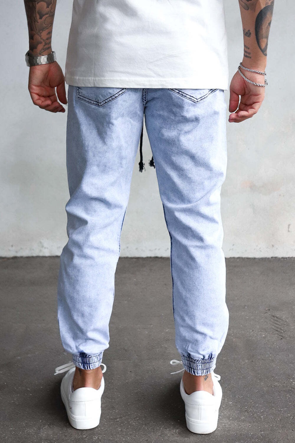 2Y Premium Stoffhose »2Y Premium Herren 2Y Cargo Denim«, (1 tlg.)