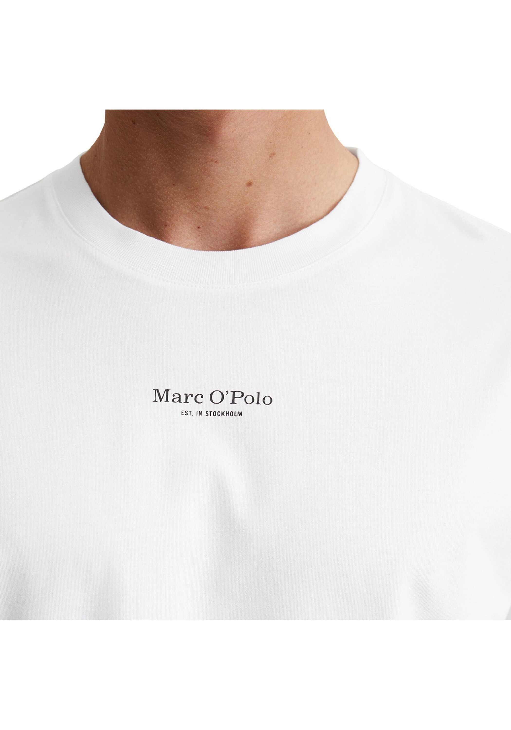 Marc O'Polo T-Shirt »T-Shirt Medium-Logo 2er Pack« 2