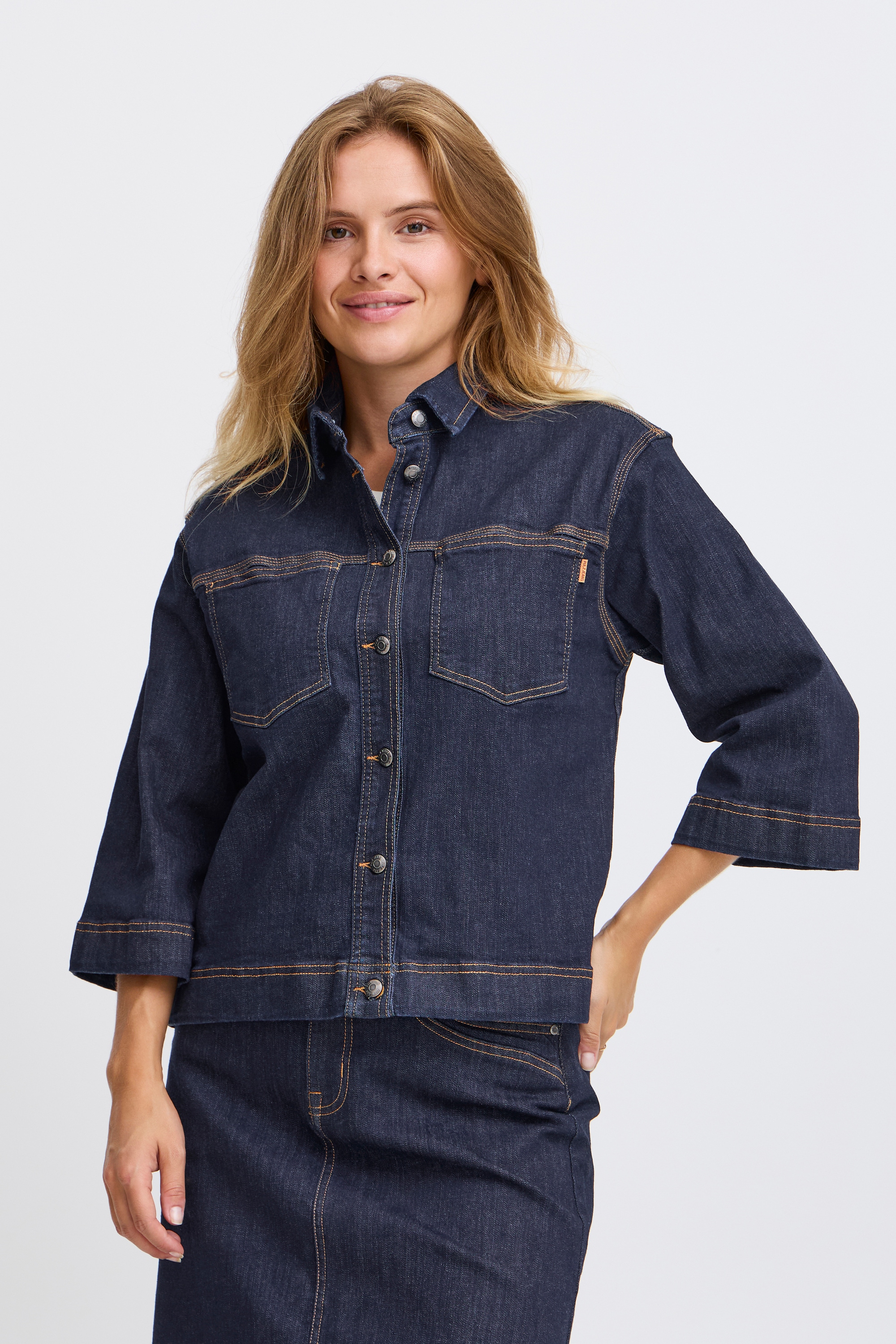 Pulz Jeans Jeansjacke »Damen Jeansjacke PZKATJA«