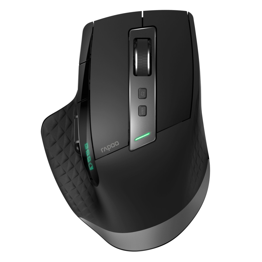 Rapoo ergonomische Maus »MT750S, kabellose Multi-Mode-Maus, 3200 DPI«, Bluetooth