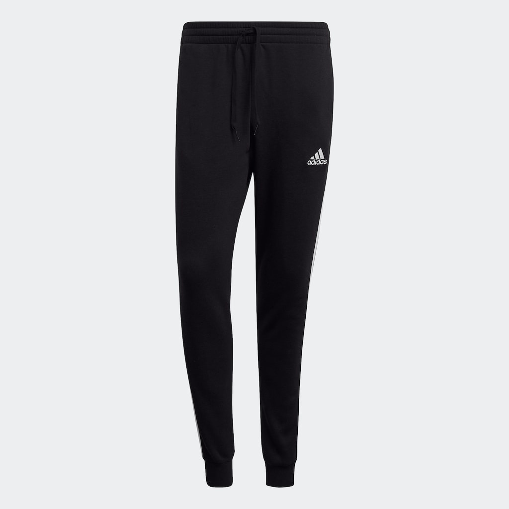 adidas Sportswear Sporthose »ESSENTIALS FLEECE FITTED 3STREIFEN HOSE«, (1 tlg.)