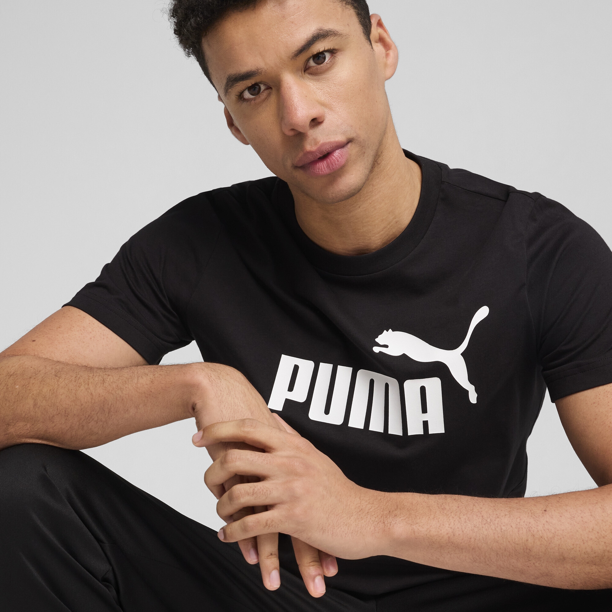PUMA T-Shirt »Essentials No. 1 Logo T-Shirt Herren«