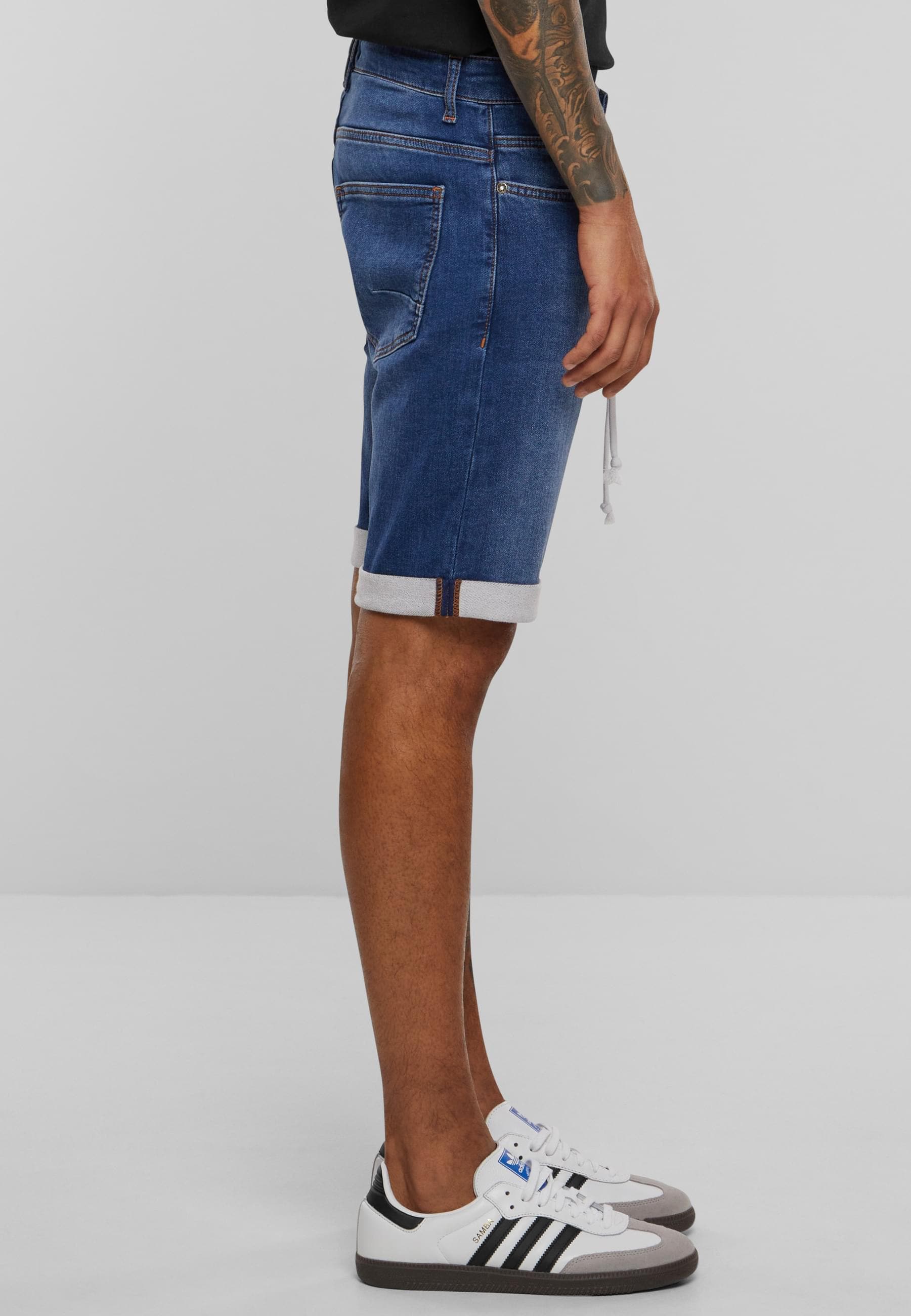 2Y Studios Stoffhose »2Y Studios Herren 2Y Basic Slim Fit Denim Shorts«