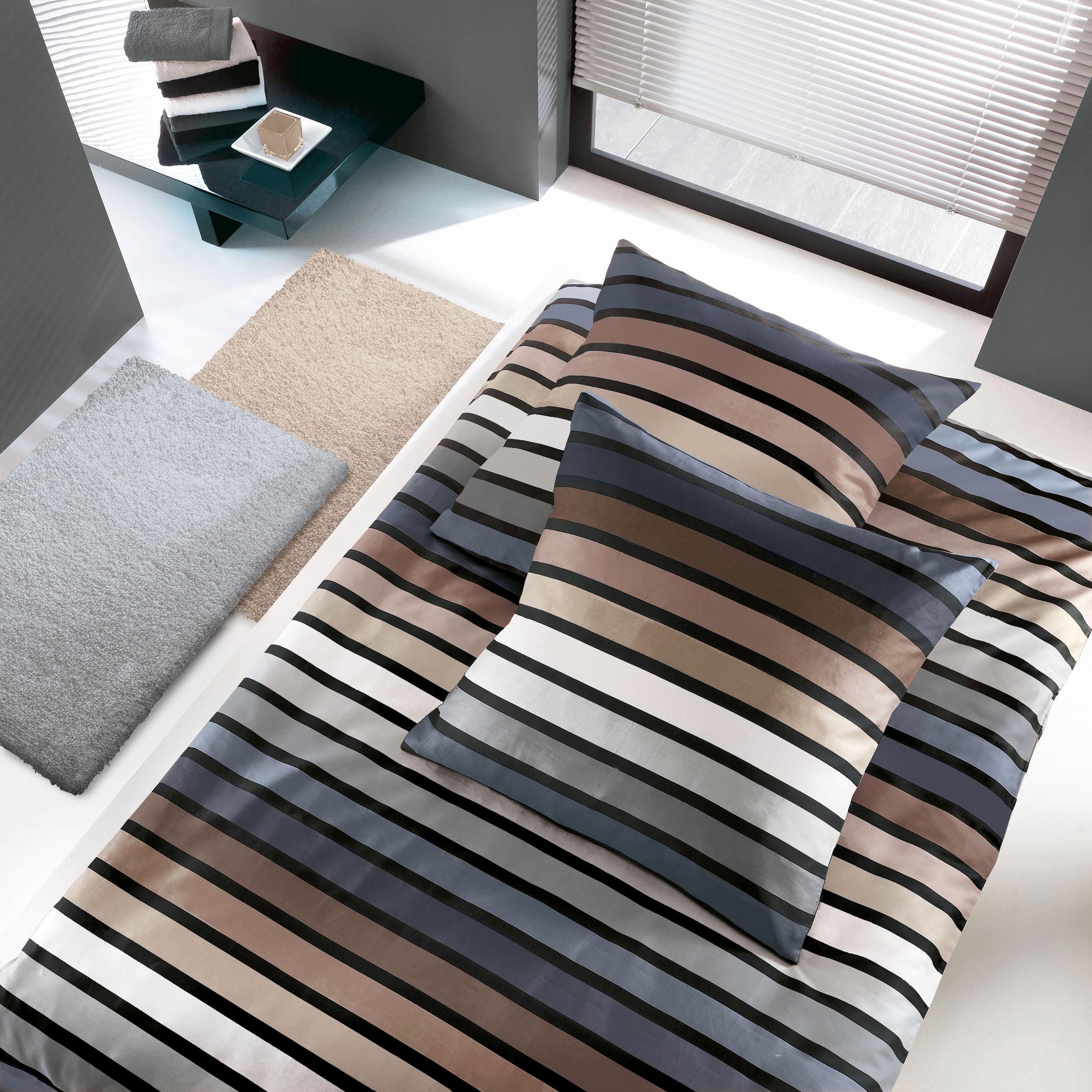 Kleine Wolke Bettwäsche "Rimini" 2 Stk. tlg. mit Streifen günstig online kaufen