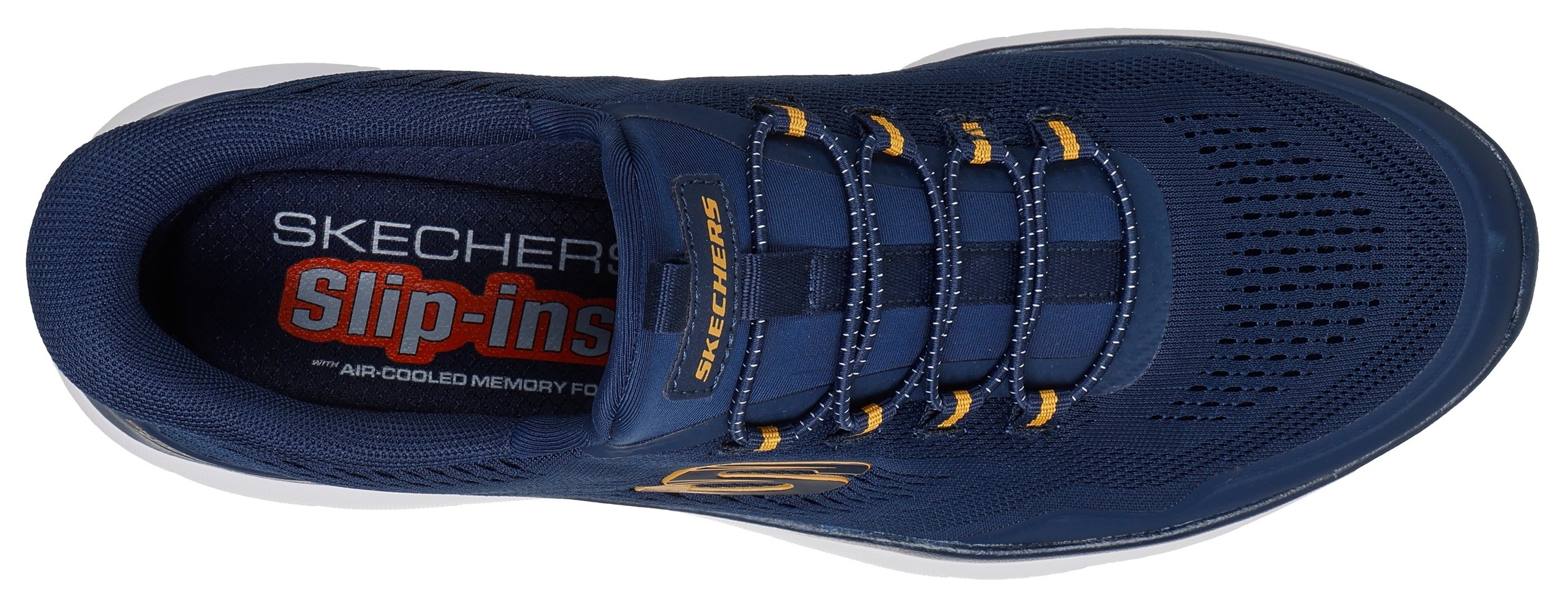 Skechers Slip-On Sneaker »SUMMITS«, Freizeitschuh, Schnürschuh mit Memory Foam