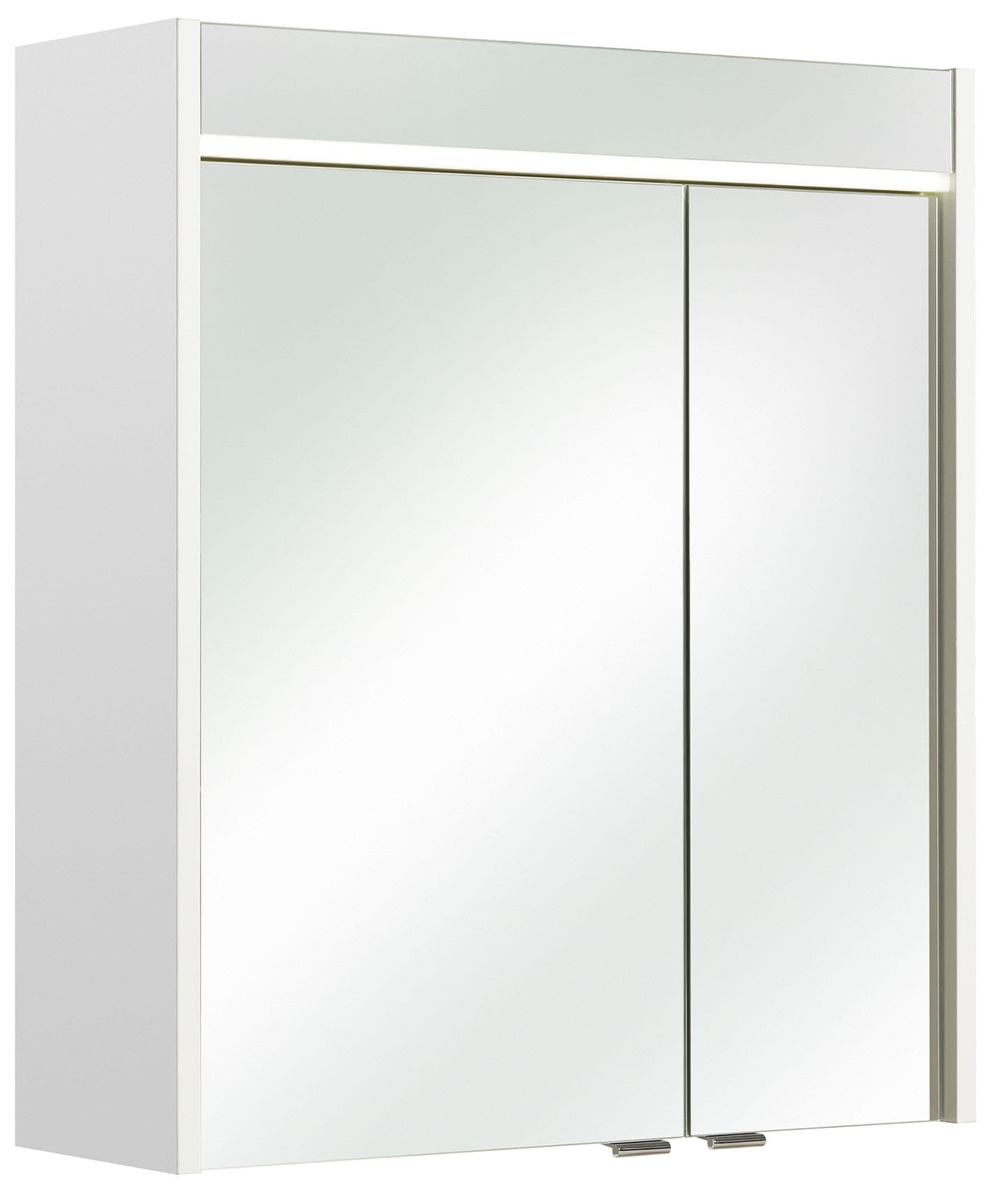 Saphir Spiegelschrank "mit Blende mit LED-Beleuchtung"