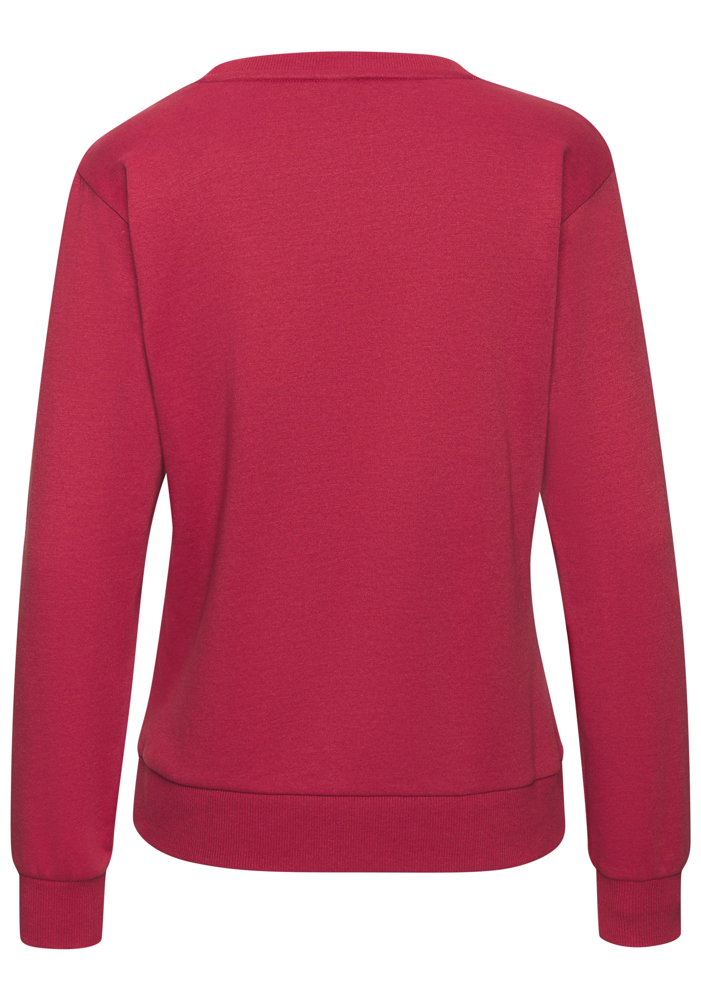 H.I.S Sweatshirt, Basic mit Logodruck, Loungewear