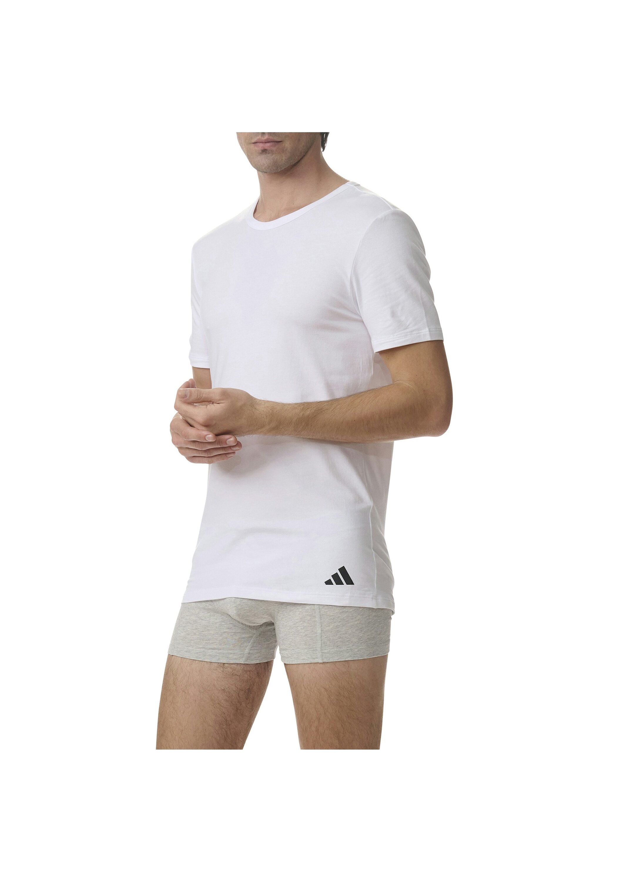 adidas Originals T-Shirt »T-Shirt Crew Neck Shirt Active Flex Cotton 2er Pack«