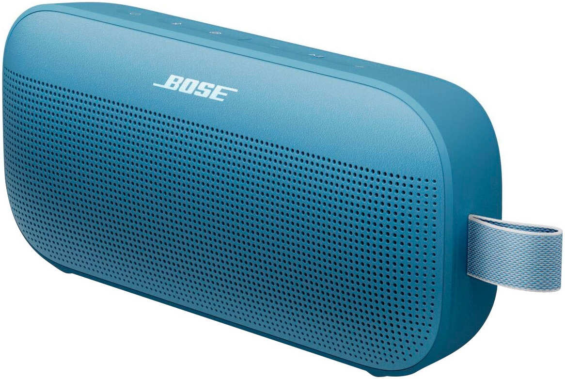 BOSE Portable-Lautsprecher "Soundlink Flex (2. Gen)", B:20,14cm H:5,23cm T:9,04cm, blau, Lautsprecher