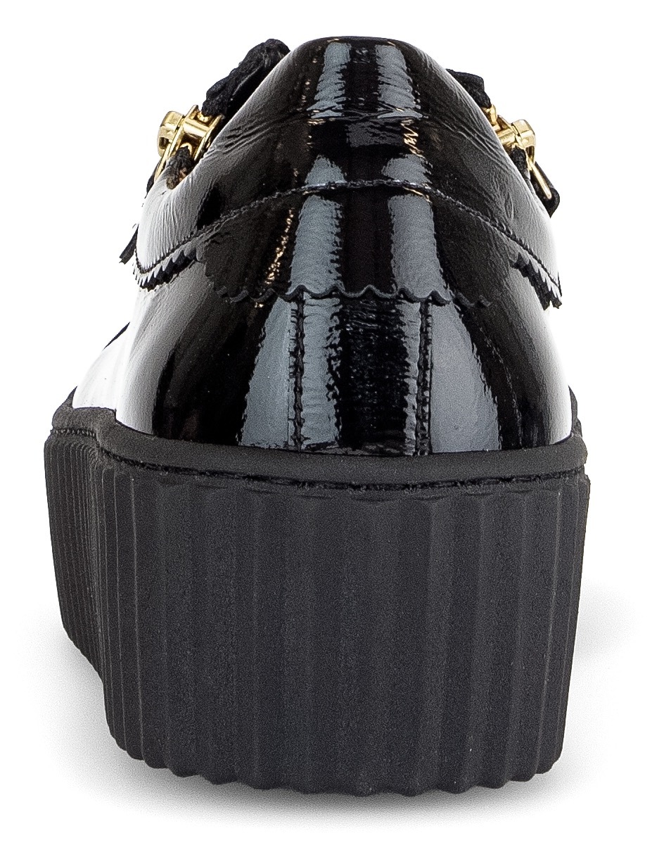 Thumbnail - Gabor Plateausneaker, Freizeitschuh, Halbschuh, Schnürschuh mit Schmuckelement