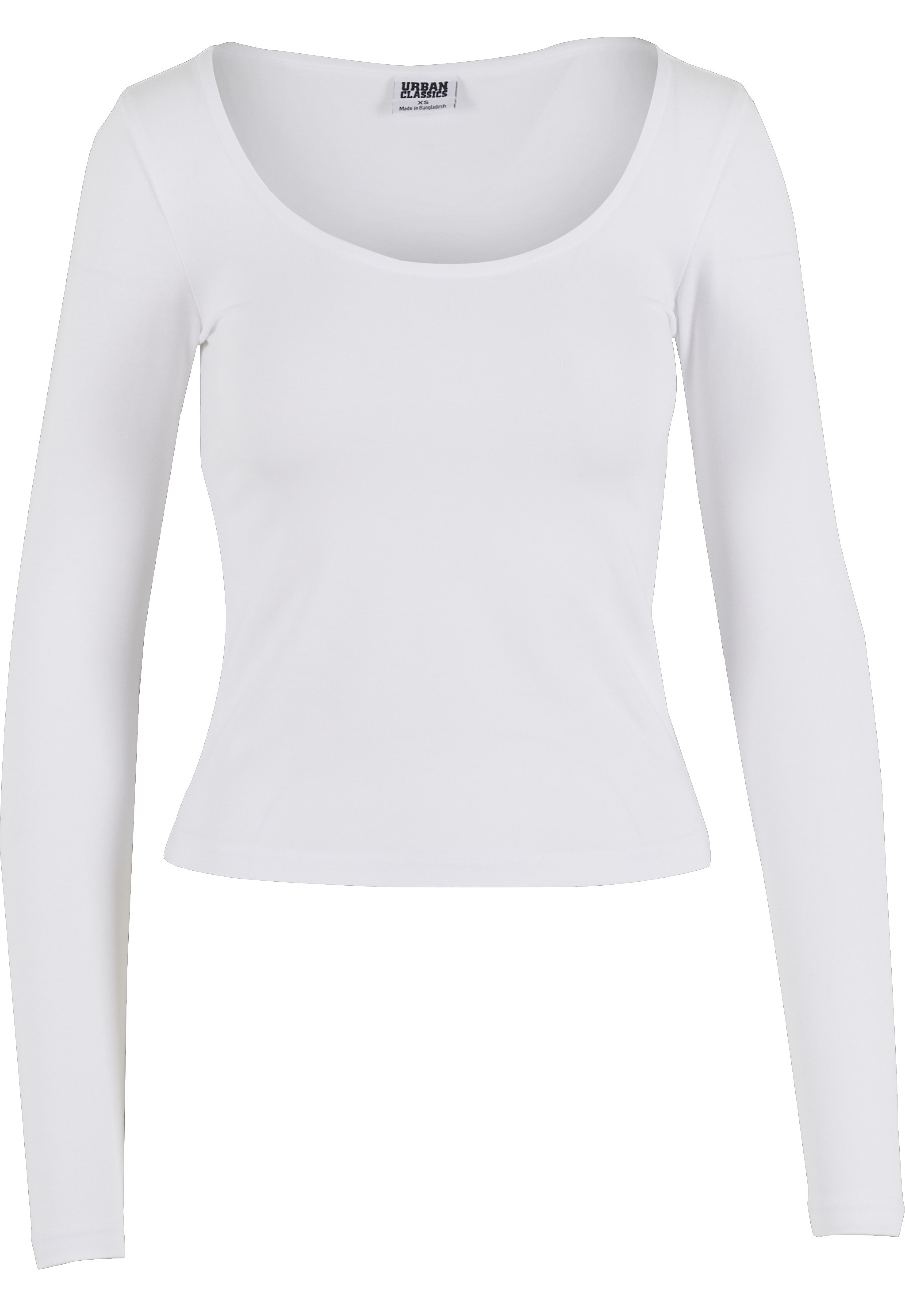 URBAN CLASSICS Longsleeve "Urban Classics Ladies Wide Neck Longsleeve" 1