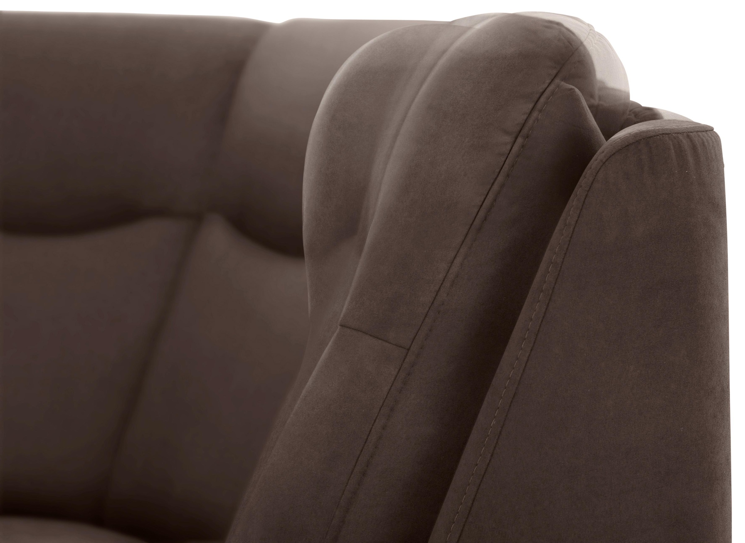 Home affaire Ecksofa »Boccaccio L-Form«, mit Federkern, incl. Kopfteilverstellung, wahlweise Bettfunktion