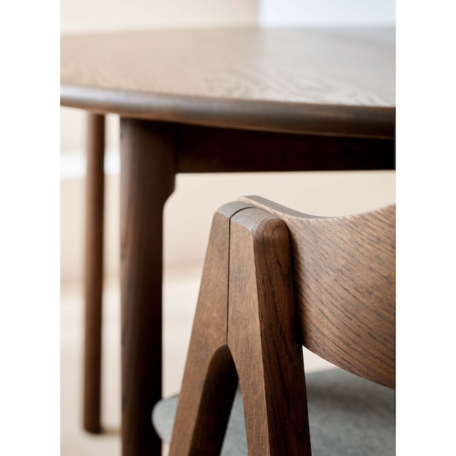 Hammel Furniture Esstisch »Findahl by Hammel Nohr«, Ø120 cm, aus massiven  Eichenholz, mit Verlängerungsfunktion | BAUR