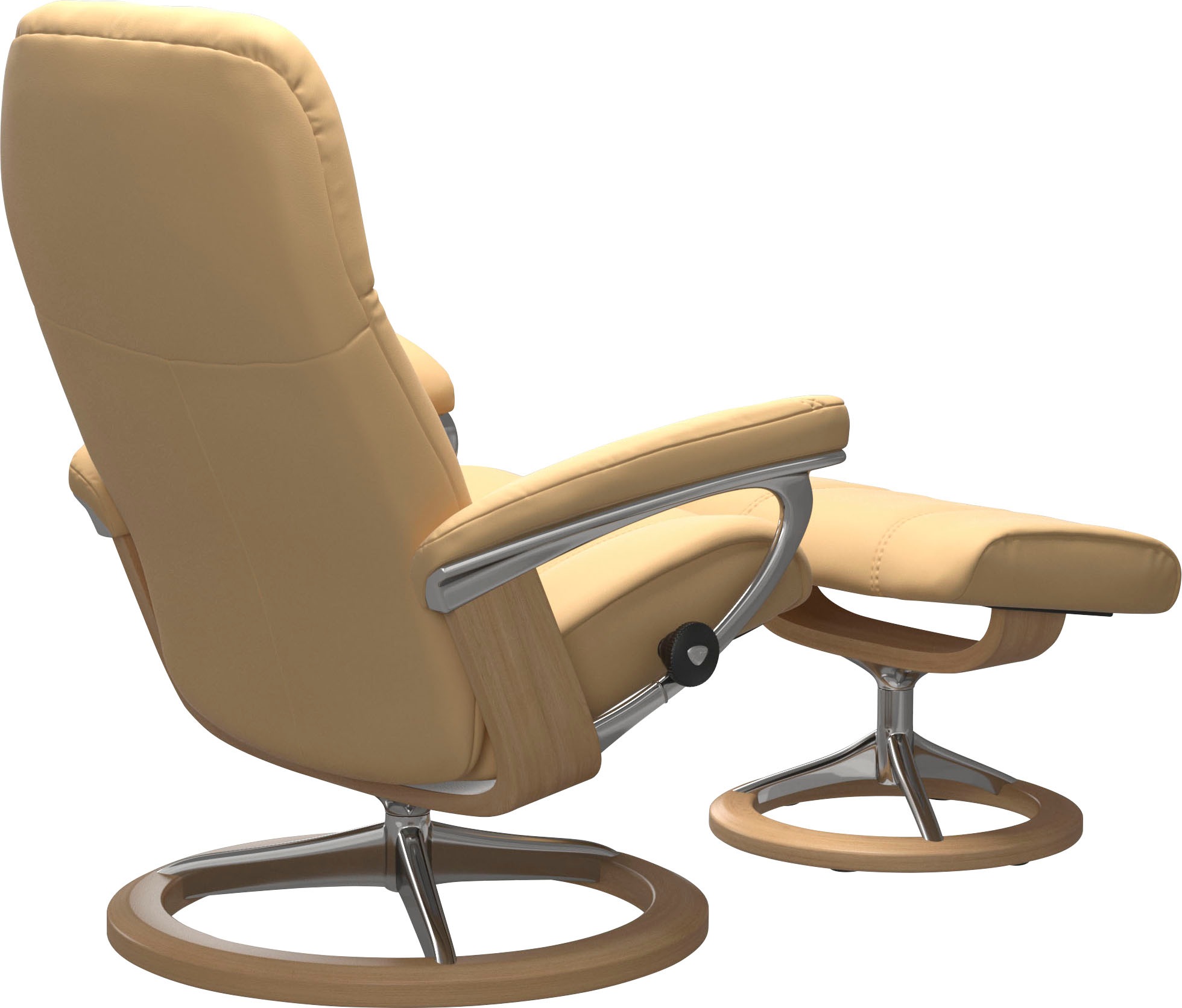 Thumbnail - Stressless Fußhocker "Consul" mit Signature Base, Gestell Eiche