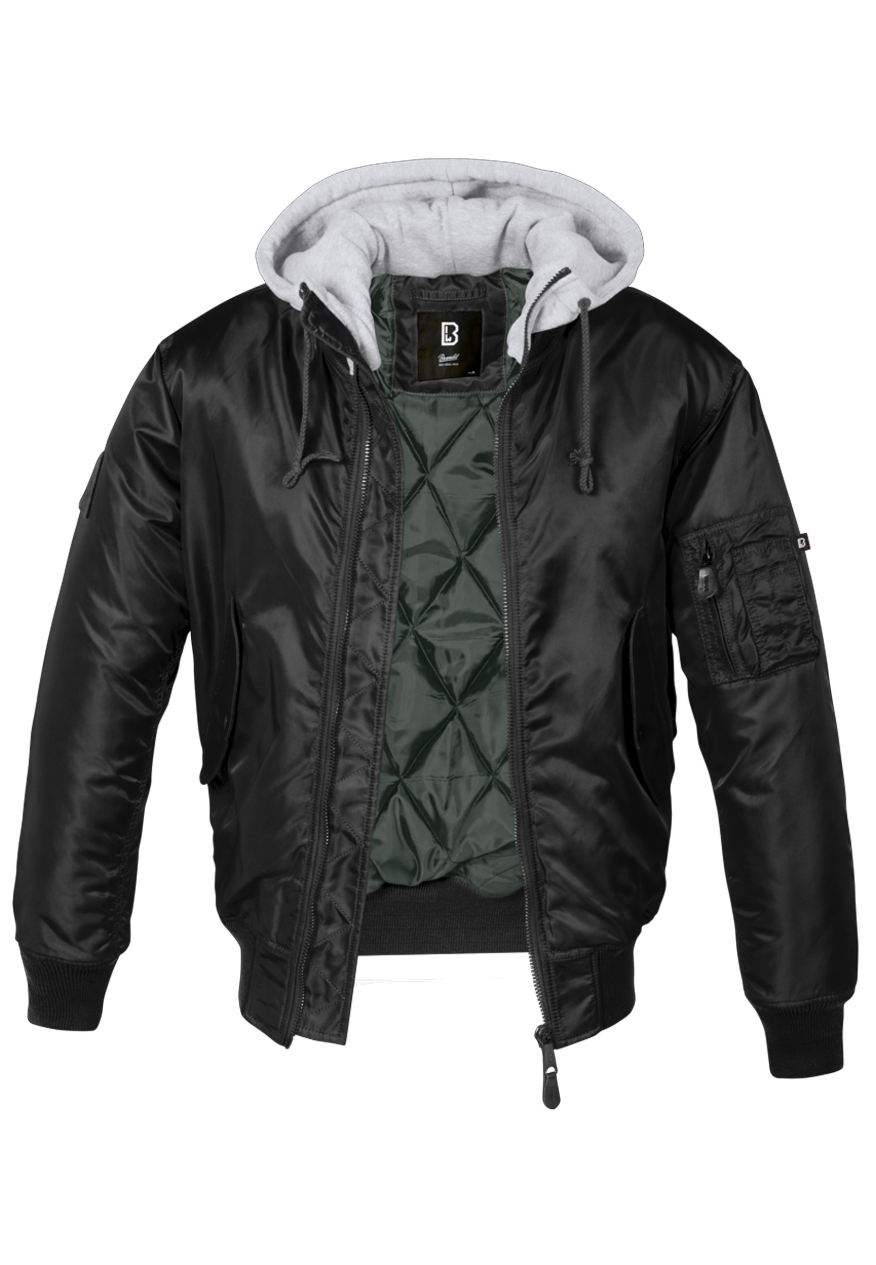 Brandit Anorak "Brandit Herren Hooded MA1 Bomber Jacket" 1 Stk. tlg. mit Ka günstig online kaufen