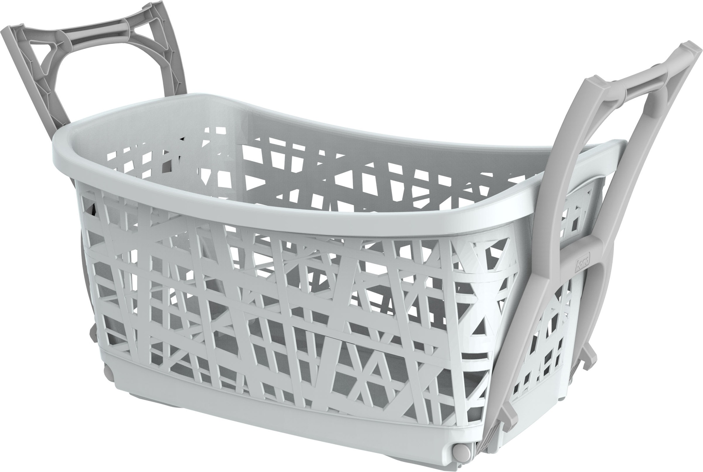 Bischof Wäschekorb mit Standteilen, Tragegriffen, ergonomische Form günstig online kaufen