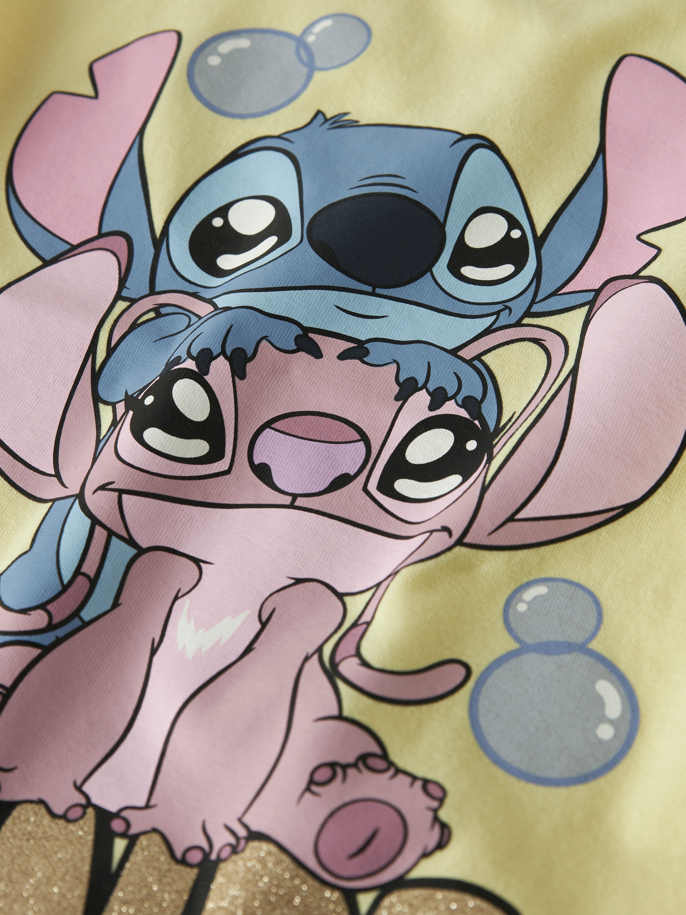 Name It Kurzarmshirt »NMFFUBA STITCH SS TOP BOX NOOS WDI« Baumwollmischung, mit Stitch Druck