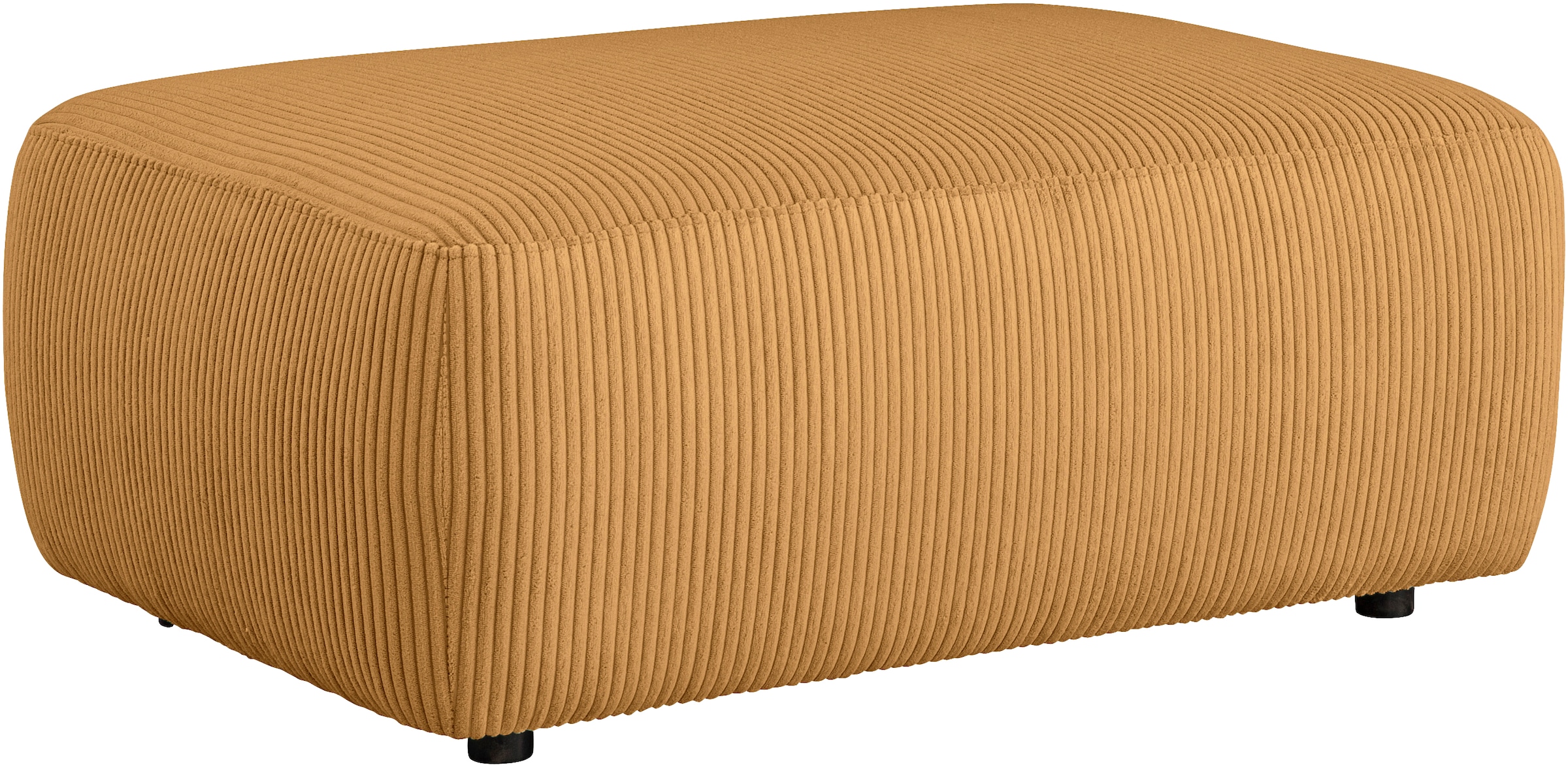 Home affaire Polsterhocker "Torge, Hocker in Cord, Samtvelours oder Struktu günstig online kaufen