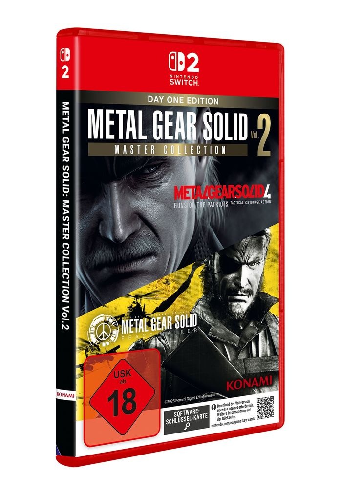 Konami Spielesoftware »Metal Gear Solid Master Collection 2 - Day One Edition« Nintendo Switch 2