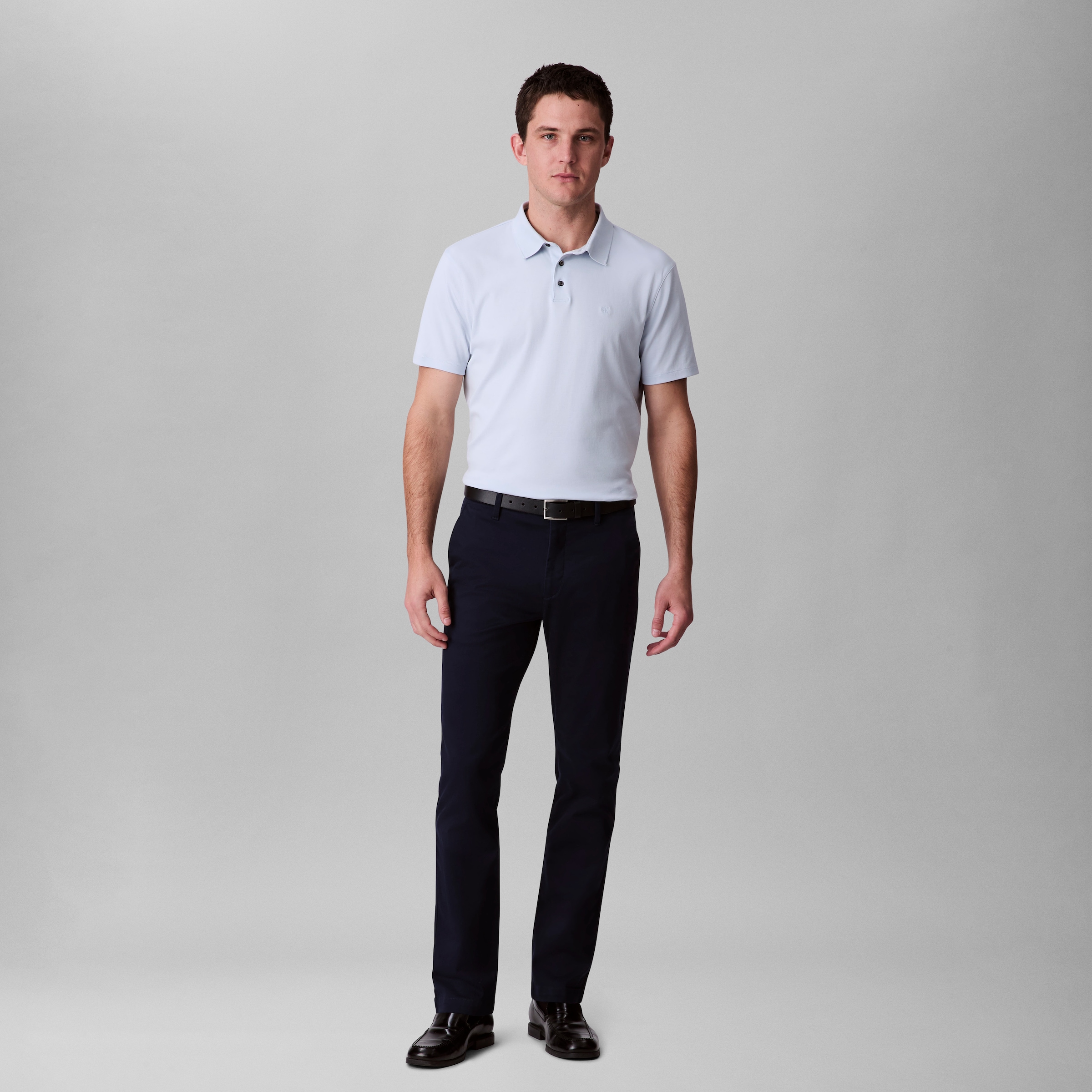 Calvin Klein Stoffhose "SLM CTTN STRTCH CHN", Mit Gürtelschlaufen günstig online kaufen