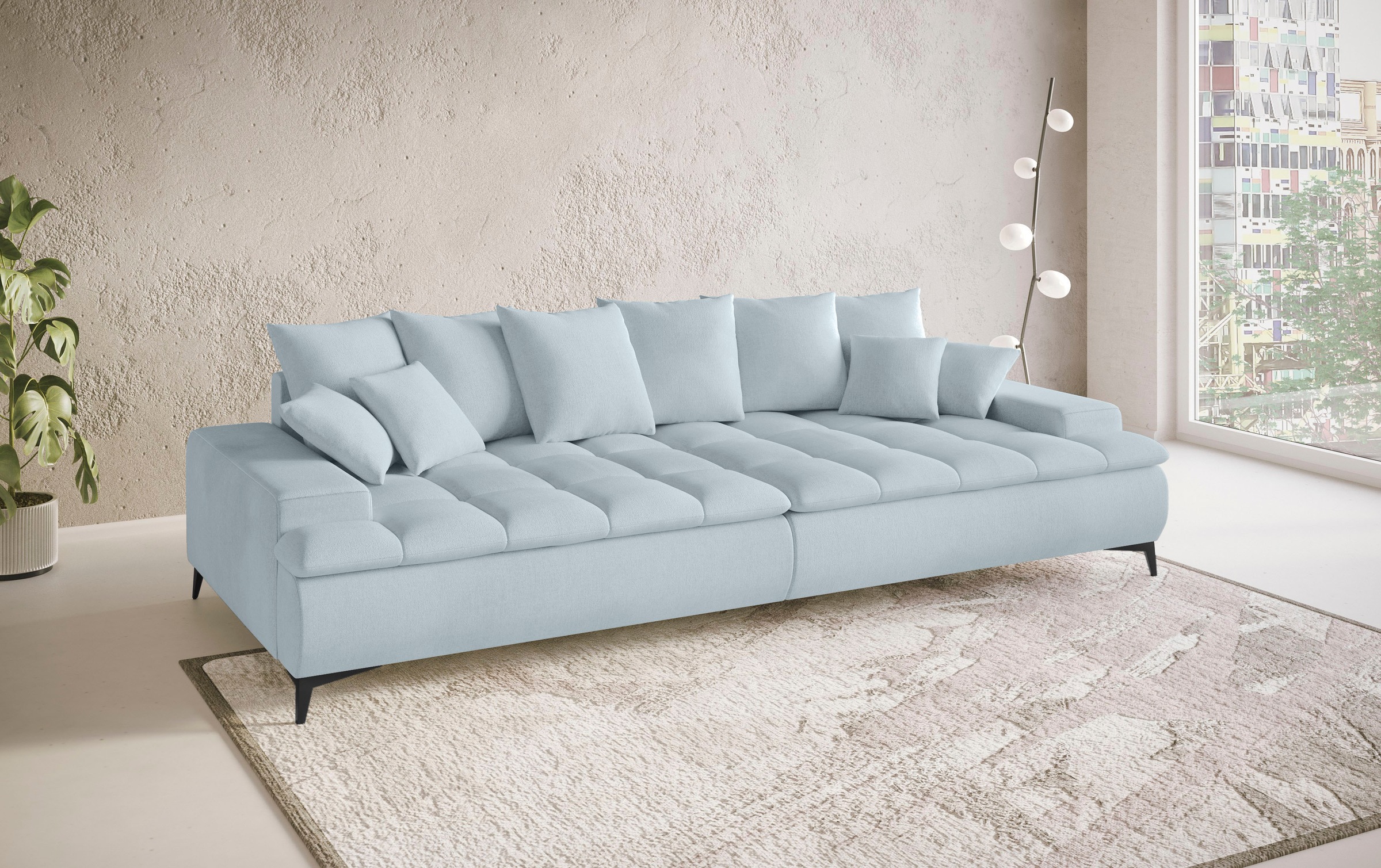 Mr. Couch Big-Sofa »Haiti III«, Mit Kaltschaum, bis 140 kg belastbar