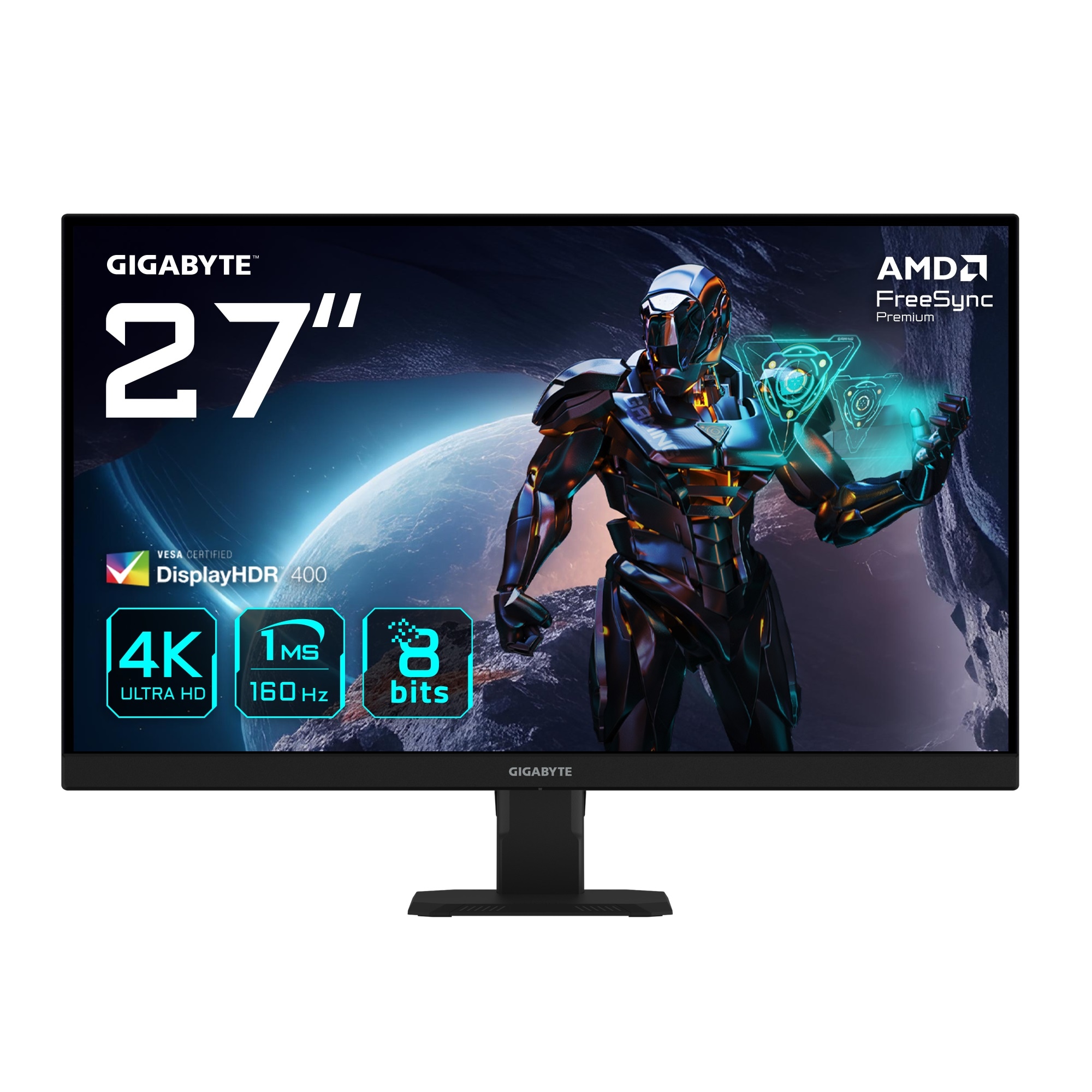 GIGABYTE Gaming-Monitor "GS27U", schwarz, Monitore