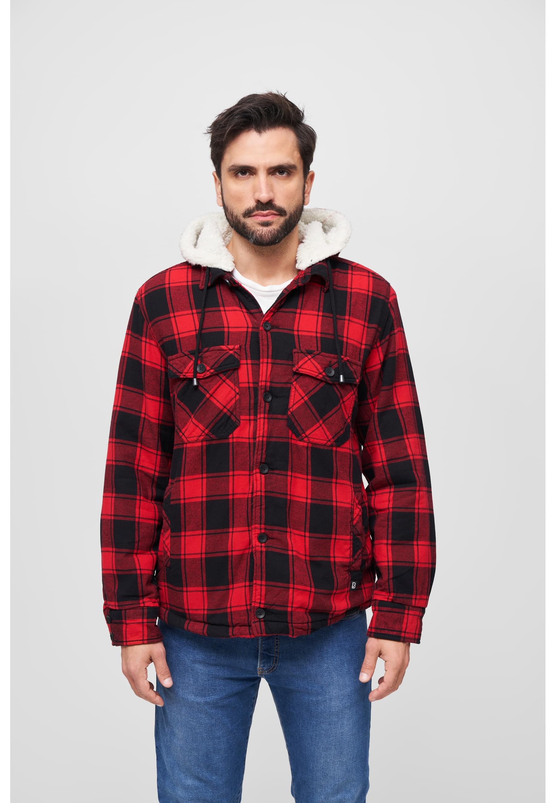 Brandit Anorak »Brandit Herren Lumberjacket Hooded«, (1 St.), mit Kapuze