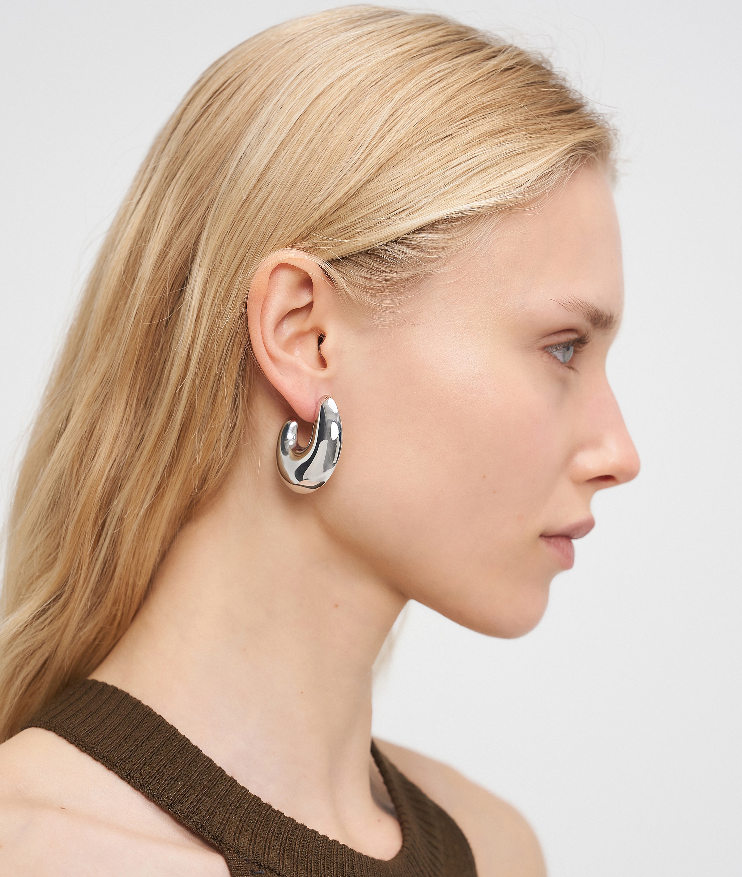 Liebeskind Berlin Paar Creolen »Schmuck Geschenk Edelstahl Ohrringe Organics«