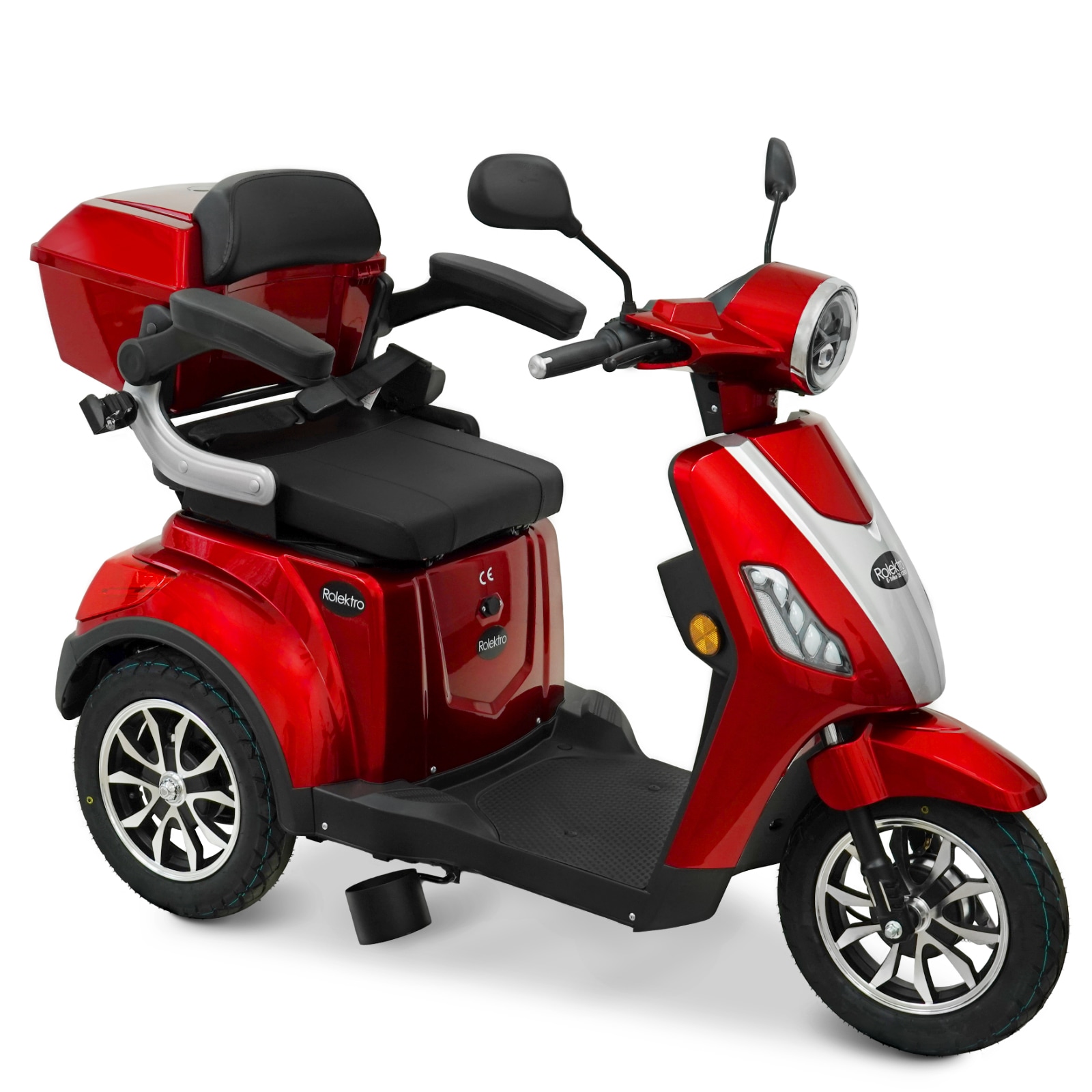 Rolektro Elektromobil "Rolektro E-Trike 15 V.2-R31 Bleigel" 1.400 W 15 km/h