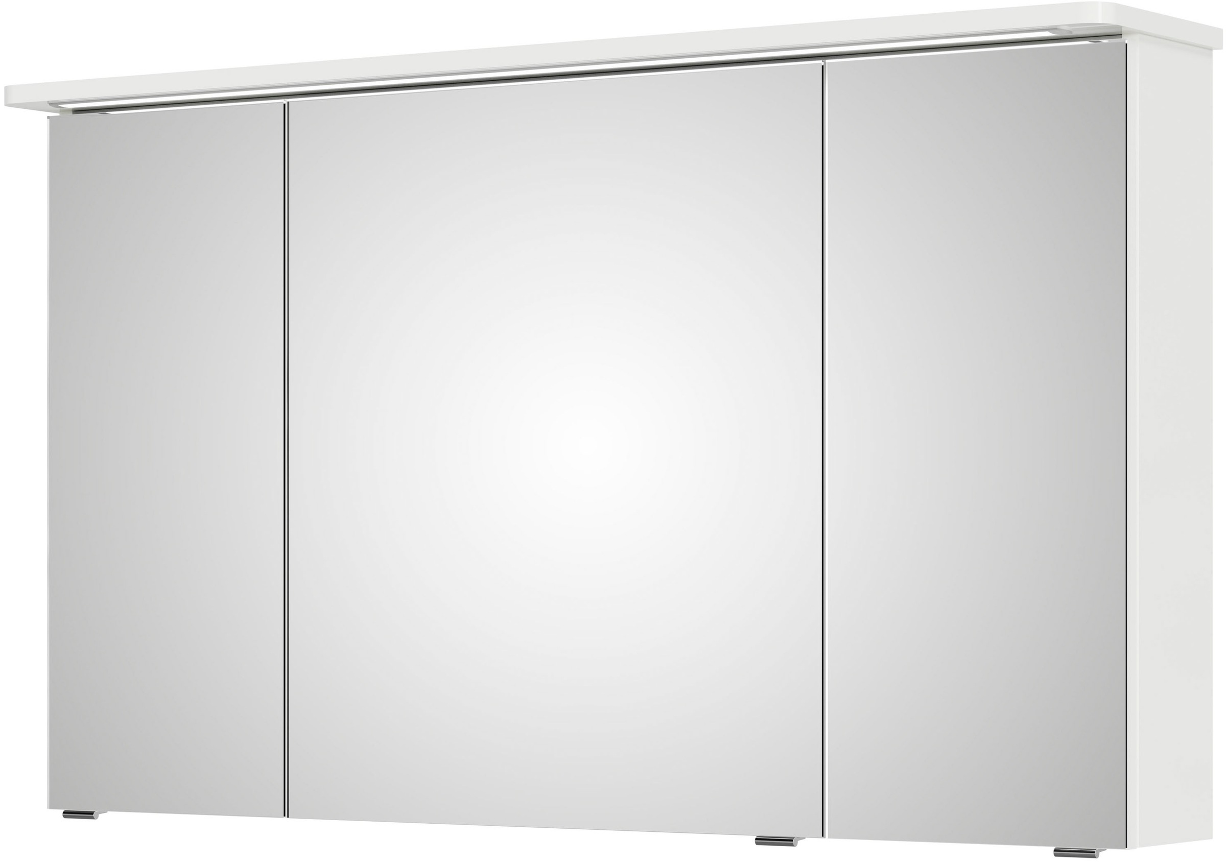 Saphir Badmöbel-Set "Serie 4005, vormontiert, Glaswaschbecken, Spiegelschra günstig online kaufen