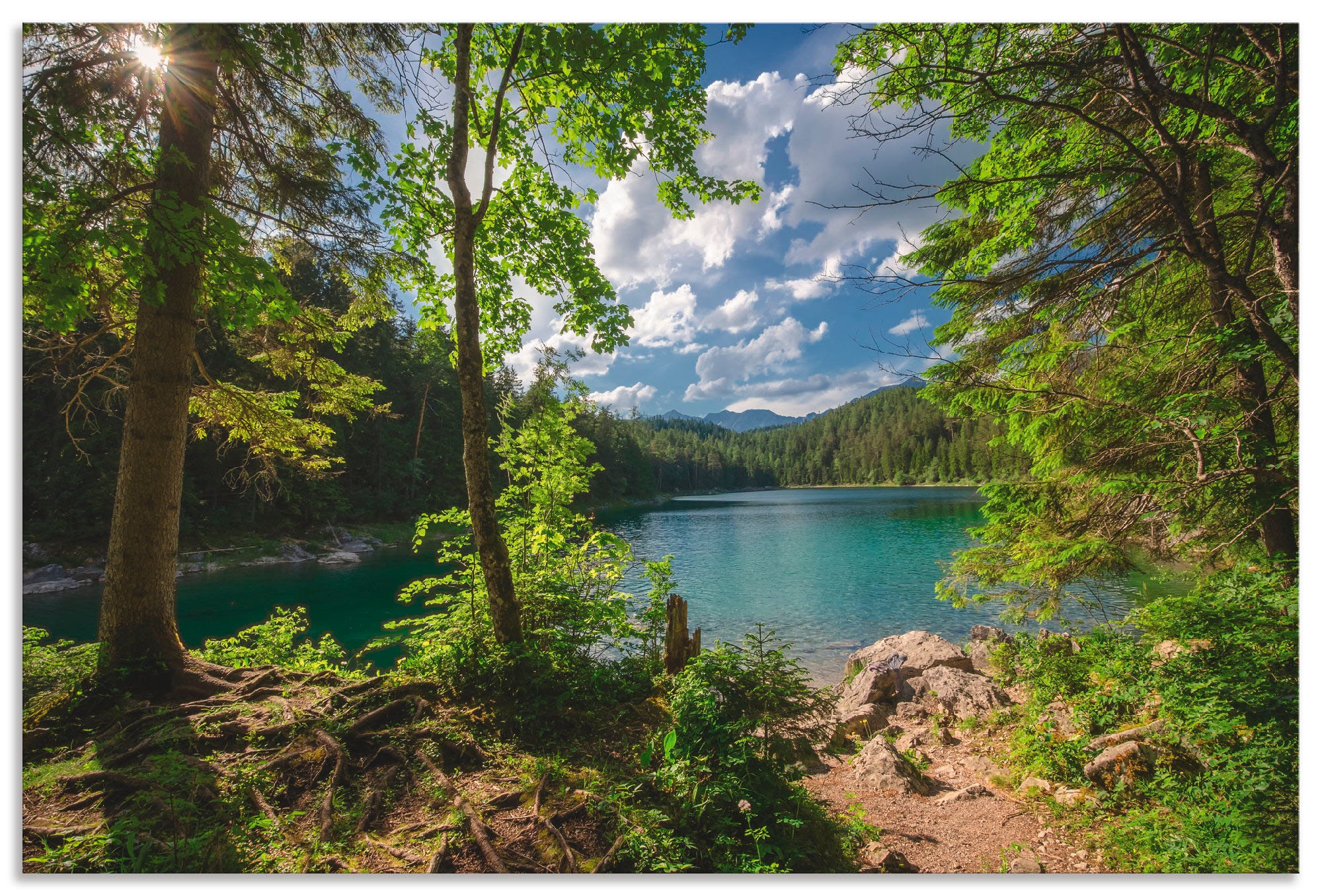 Artland Paveikslas »Eibsee« Gewässer (1 St.) k...
