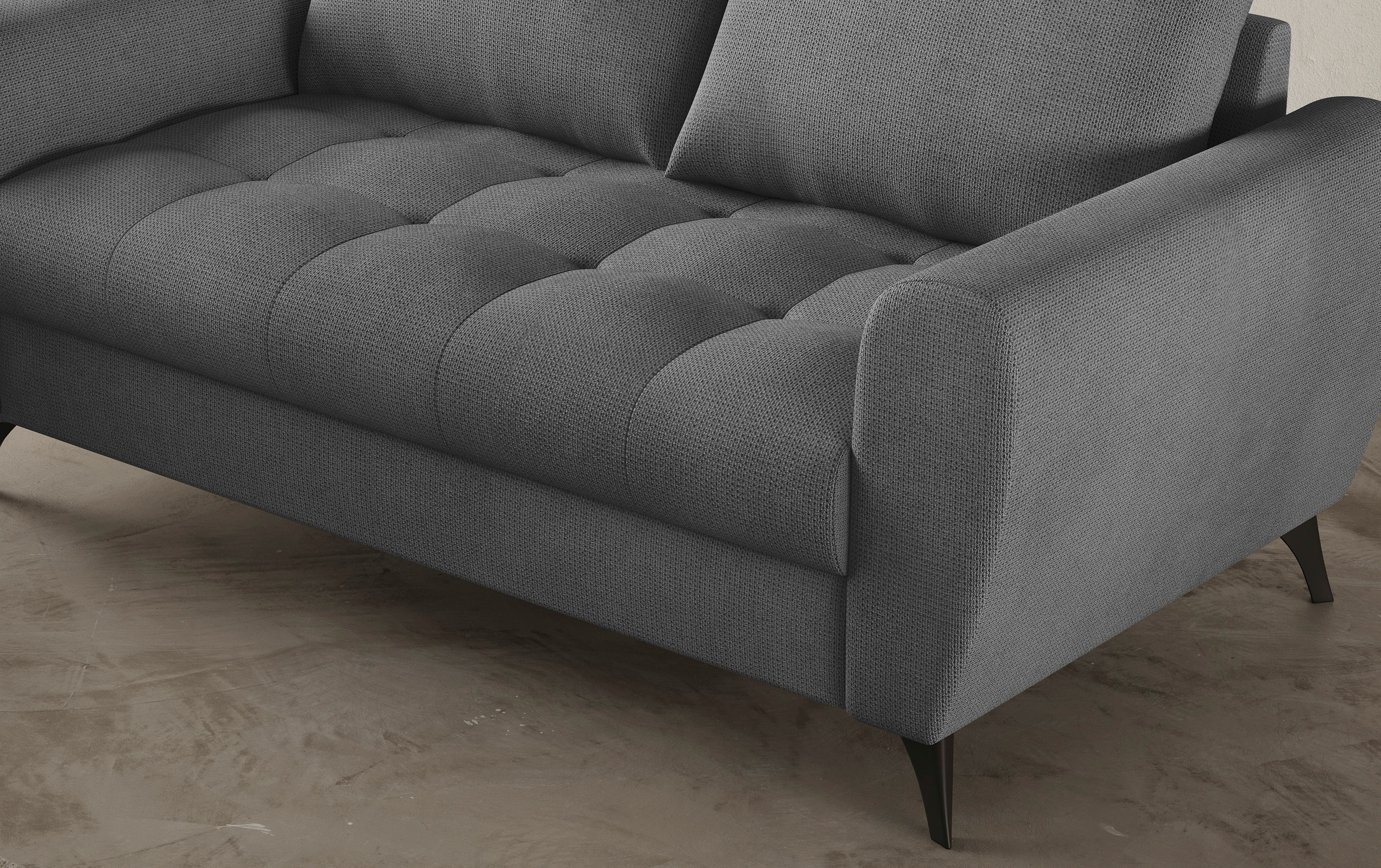 Mr. Couch 2,5-Sitzer »Blackburn II«, Mit Kaltschaumpolsterung bis 140 kg belastbar