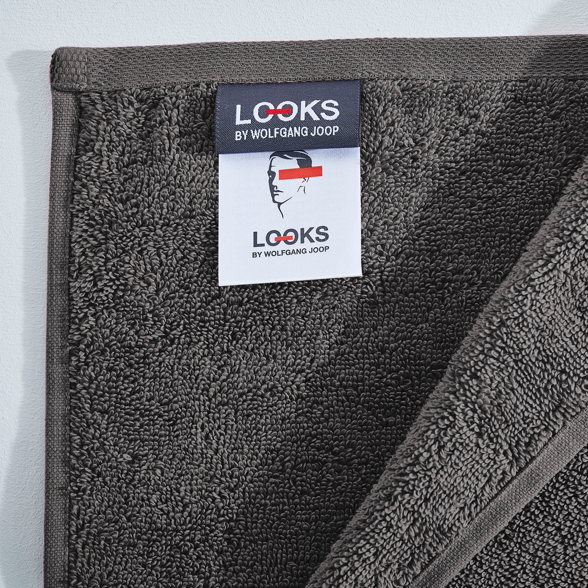 LOOKS by Wolfgang Joop Handtuch »LOOKS«, (1 St.), mit Logobestickung