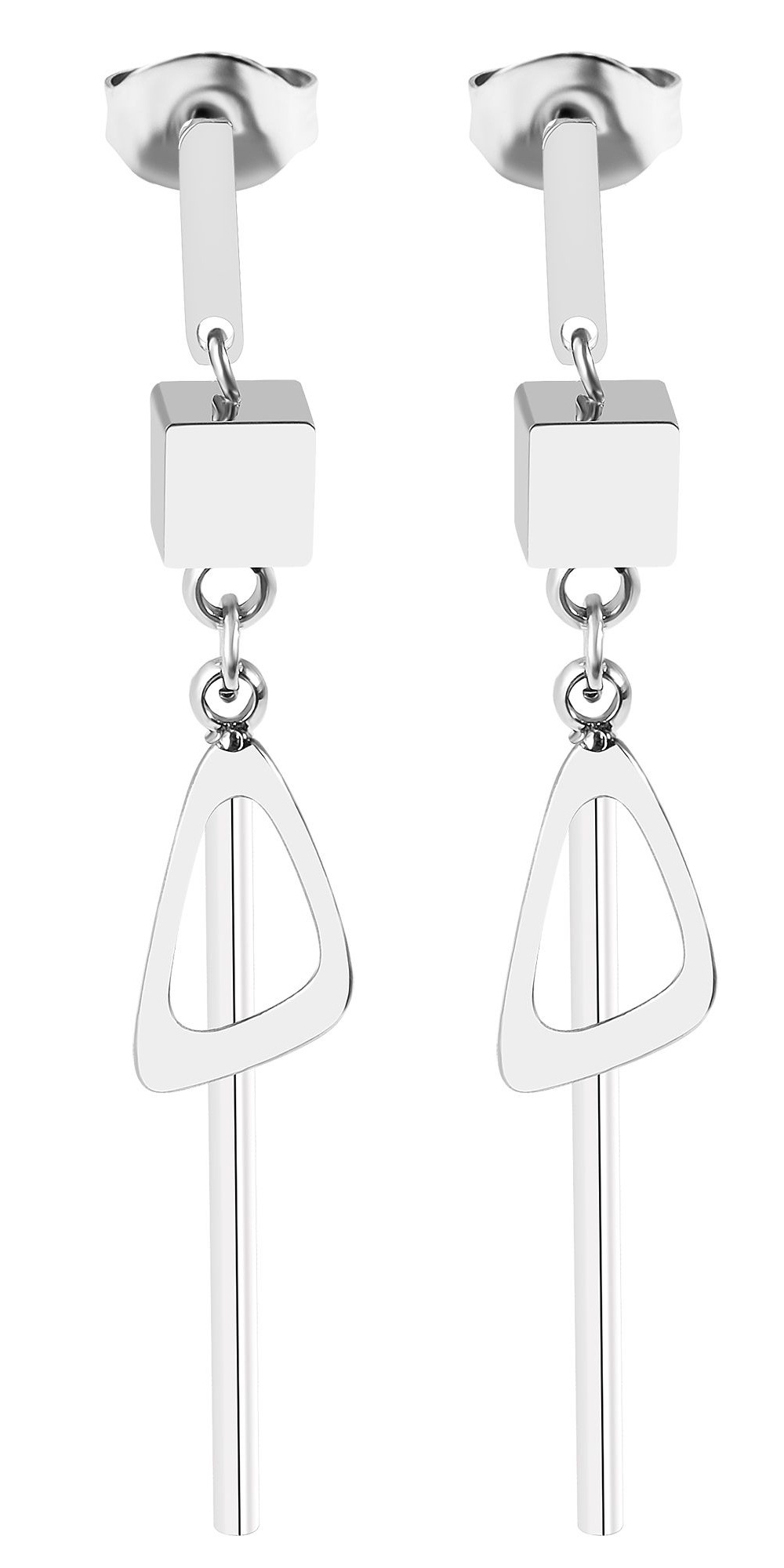 Adelia´s Paar Ohrhänger "Ohrringe – Ohrstecker aus Edelstahl" Ein Geschenk, das Freude macht