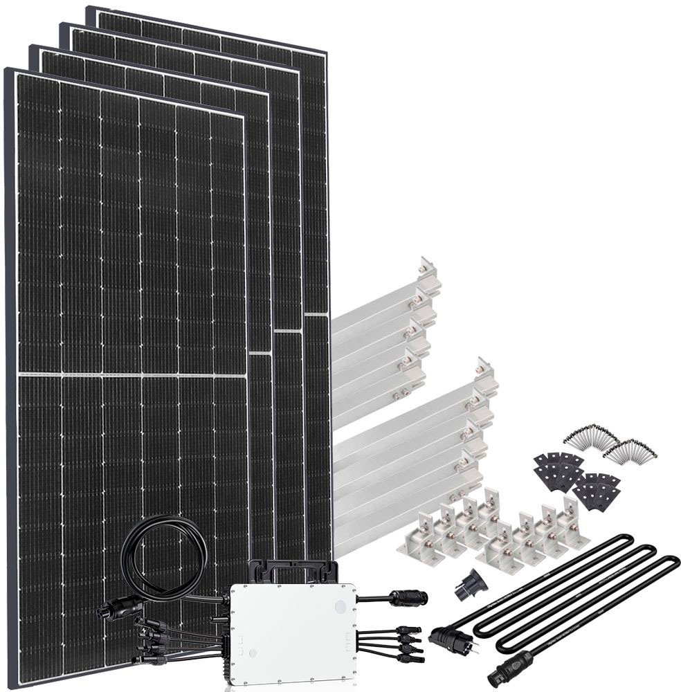 Solaranlage »Solar-Direct 1660W HM-1500«, Schuko-Anschluss, 10 m Anschlusskabel,...