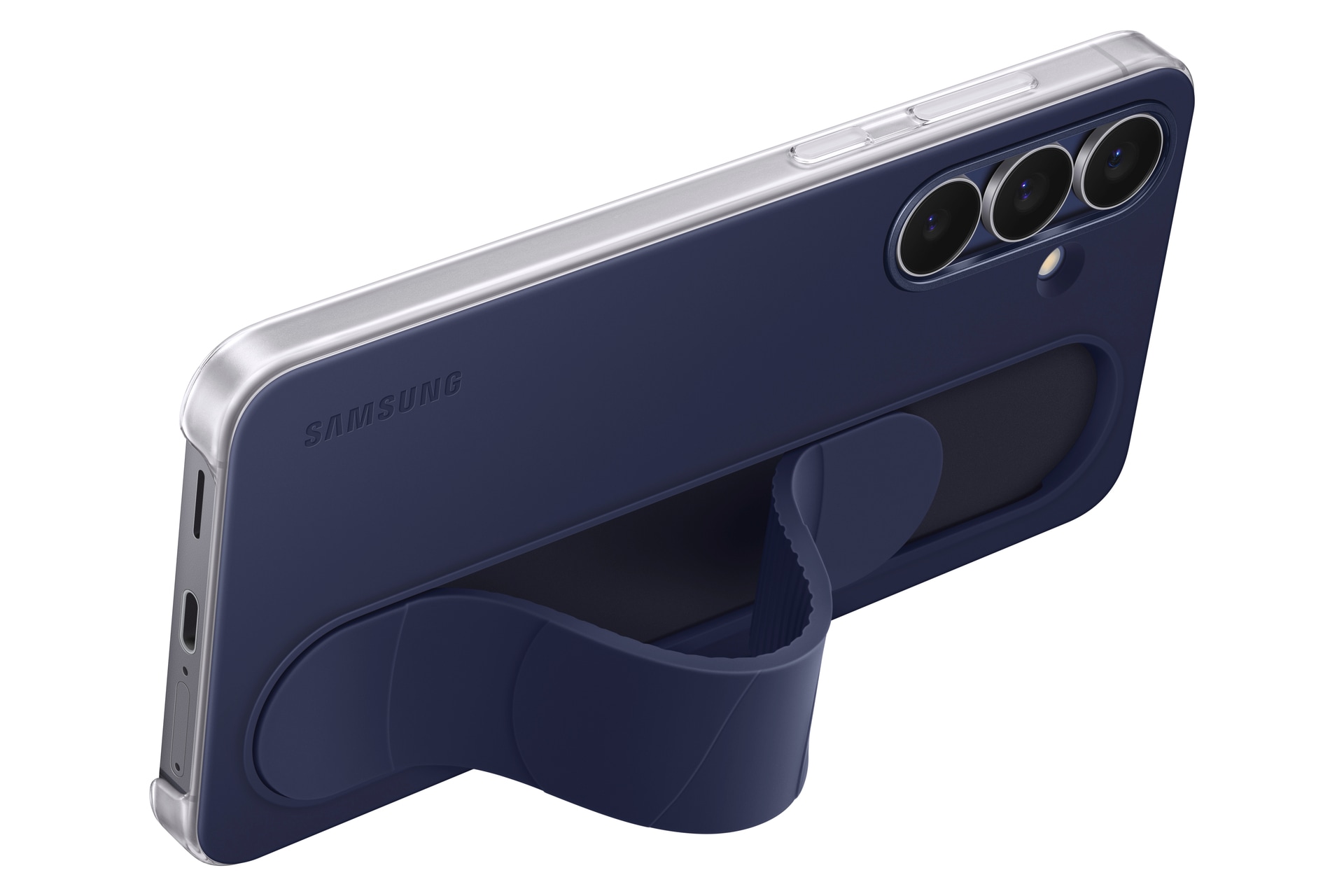 Samsung Handyhülle »Standing Grip Cover für Samsung Galaxy S25 FE«, Samsung Galaxy S25 FE, Backcover, Schutzhülle, Handyschutzhülle, Case, Schutzcase, stoßfest