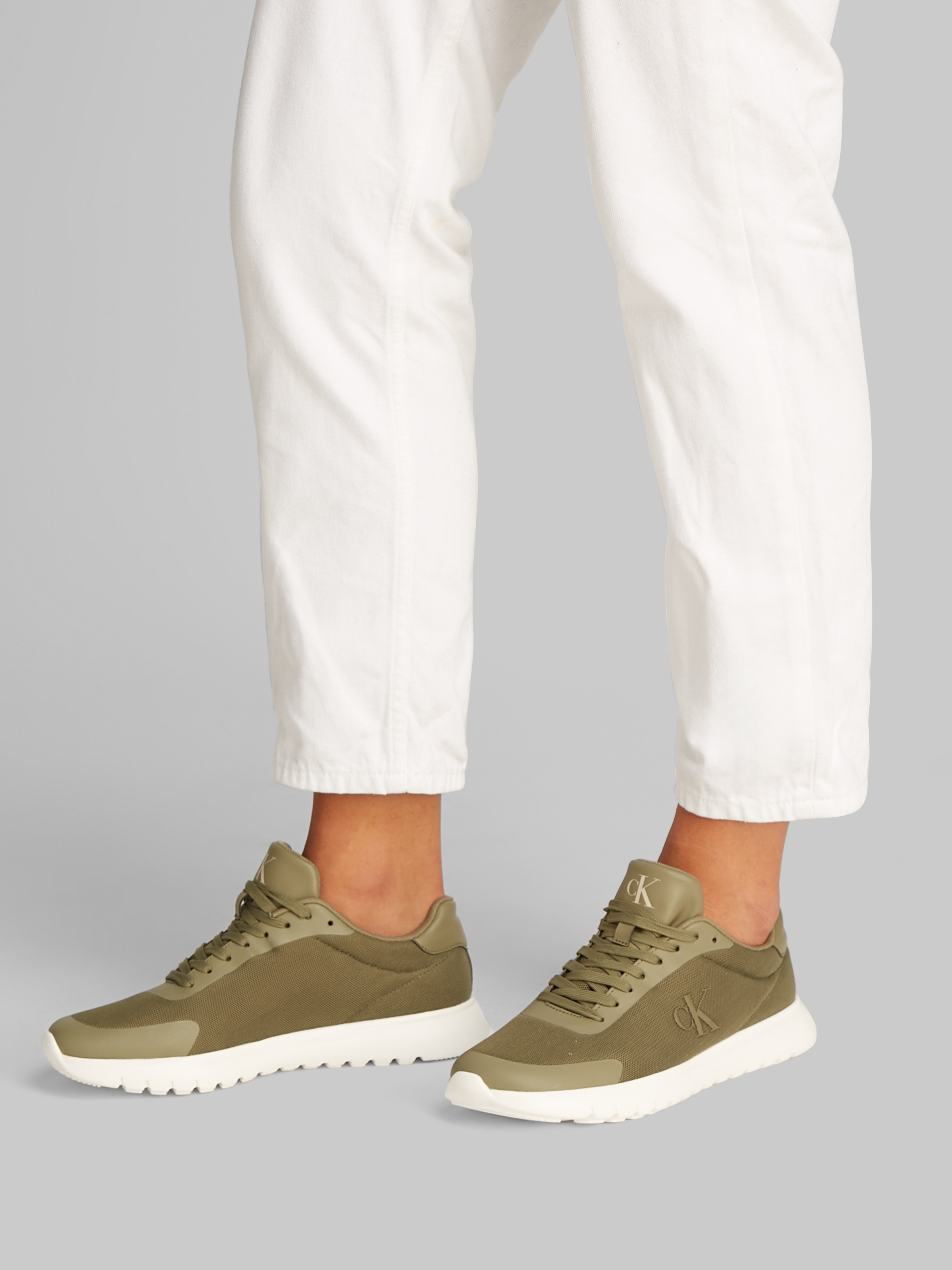 Thumbnail - Calvin Klein Jeans "3 EVA RUNNER MESH", Freizeitschuh, Halbschuh, Schnürschuh mit Kontrastbesatz