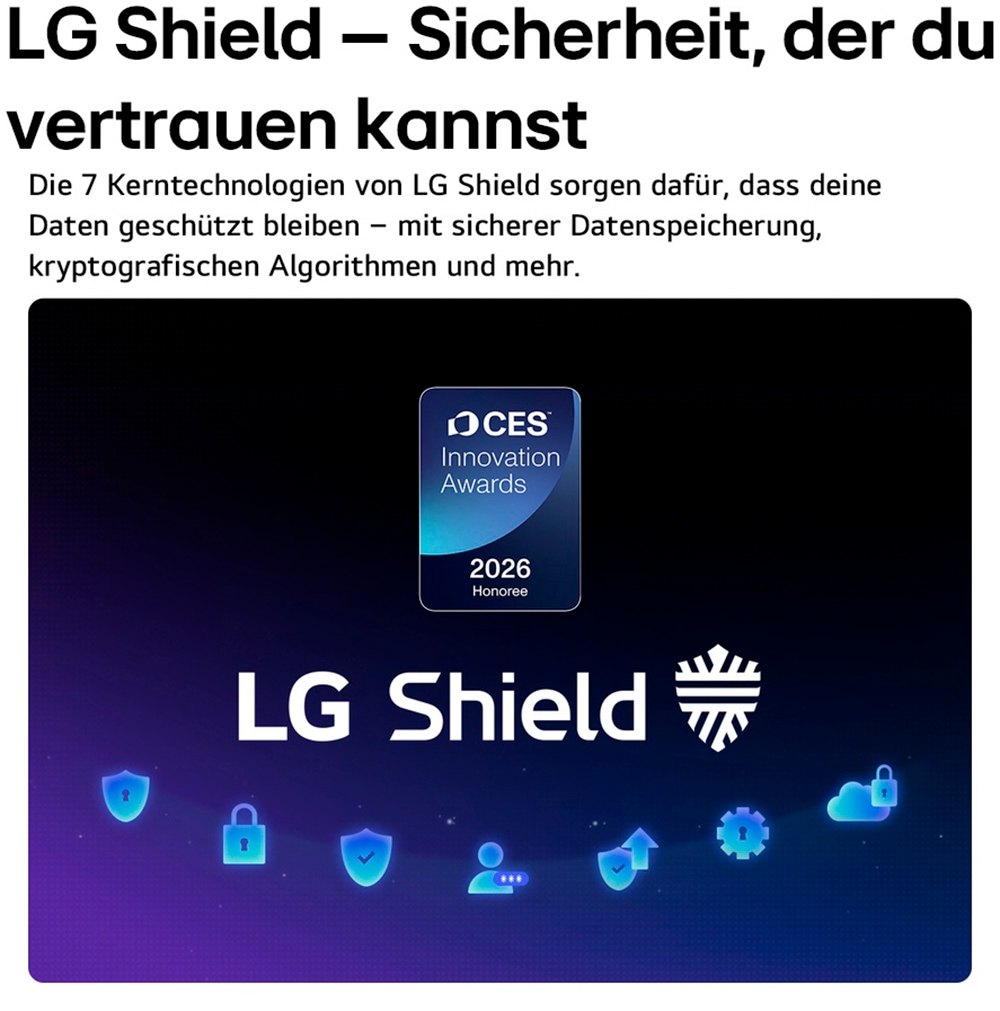 LG OLED-Fernseher »OLED77C68LA« 195 cm/77 ″ Smart-TV