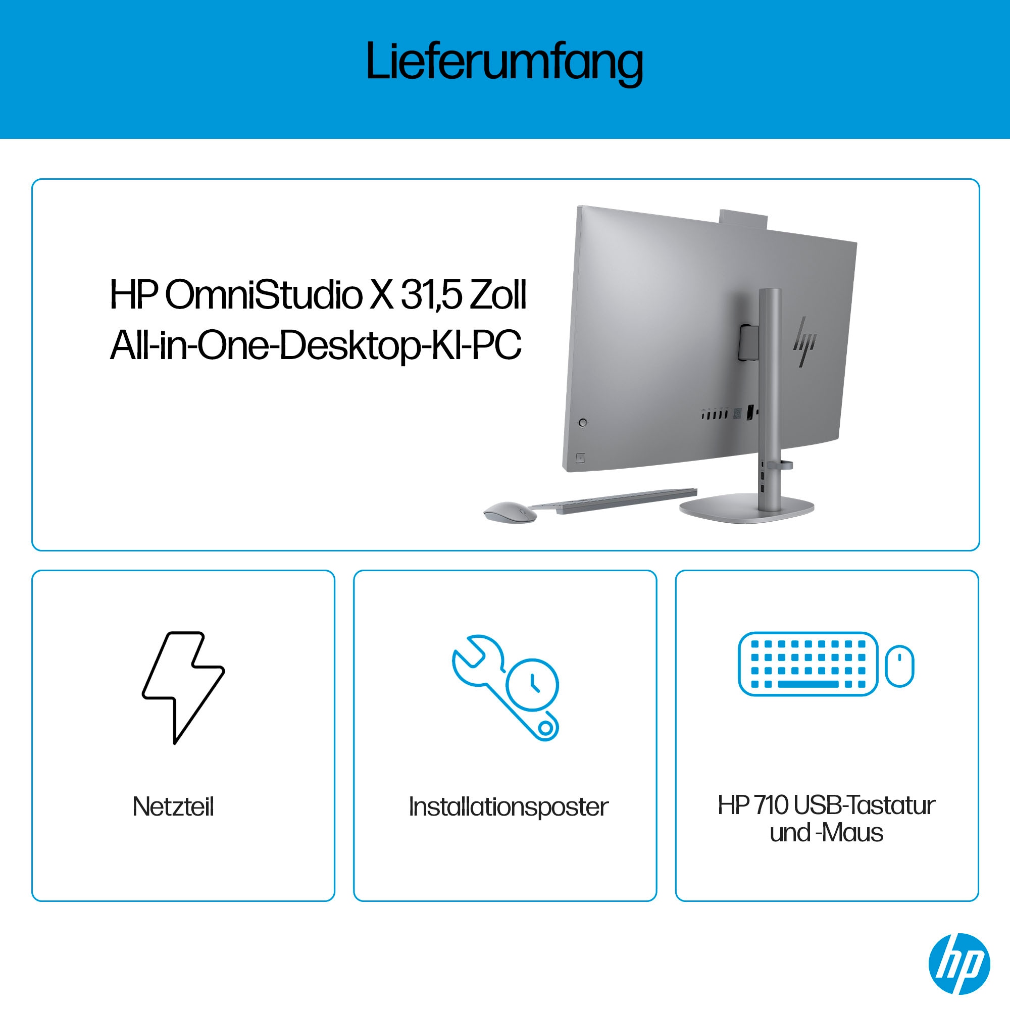 HP All-in-One PC »OmniStudio X 32-c0075ng«