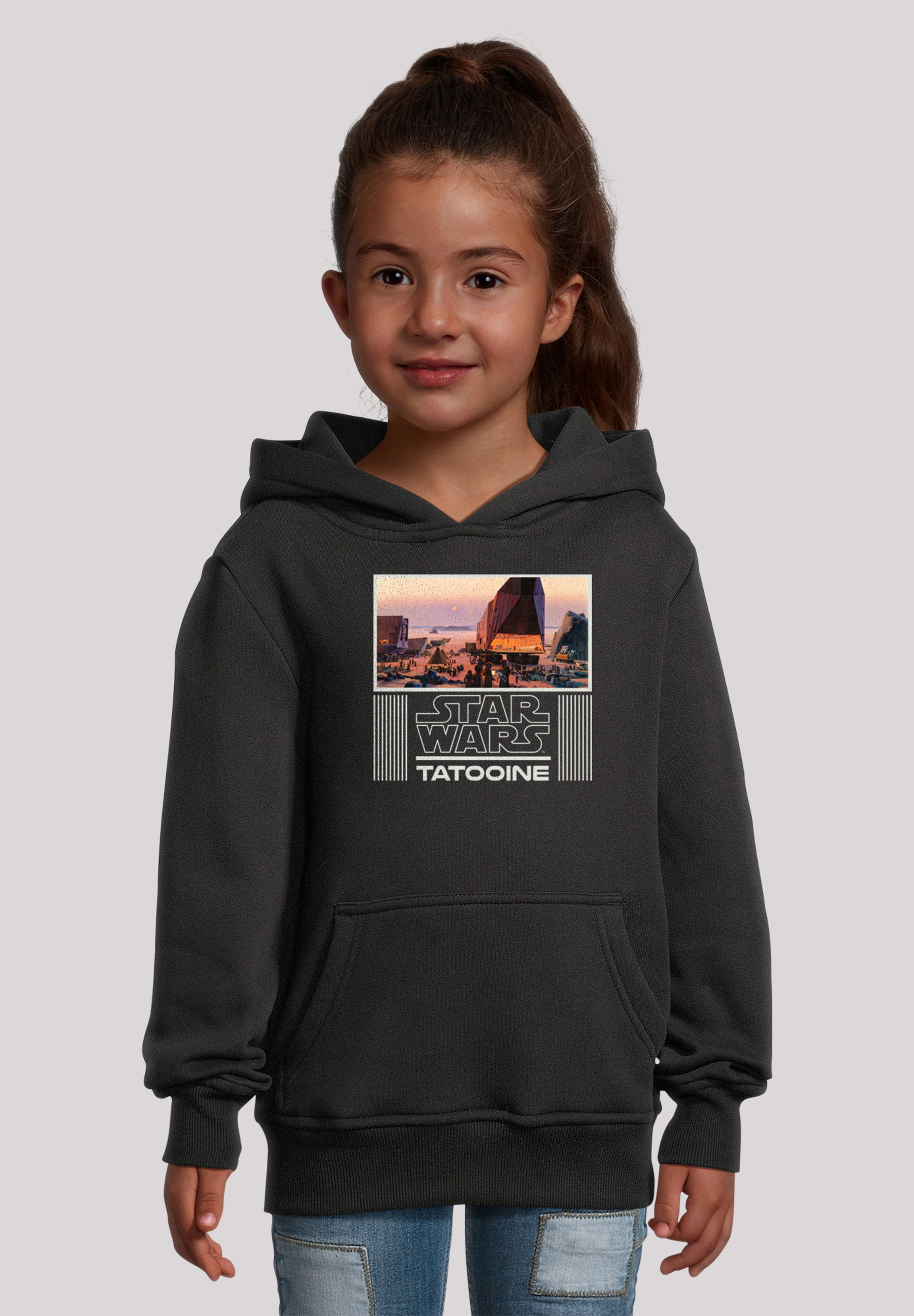 F4NT4STIC Megztinis su gobtuvu »Star Wars Tatooi...