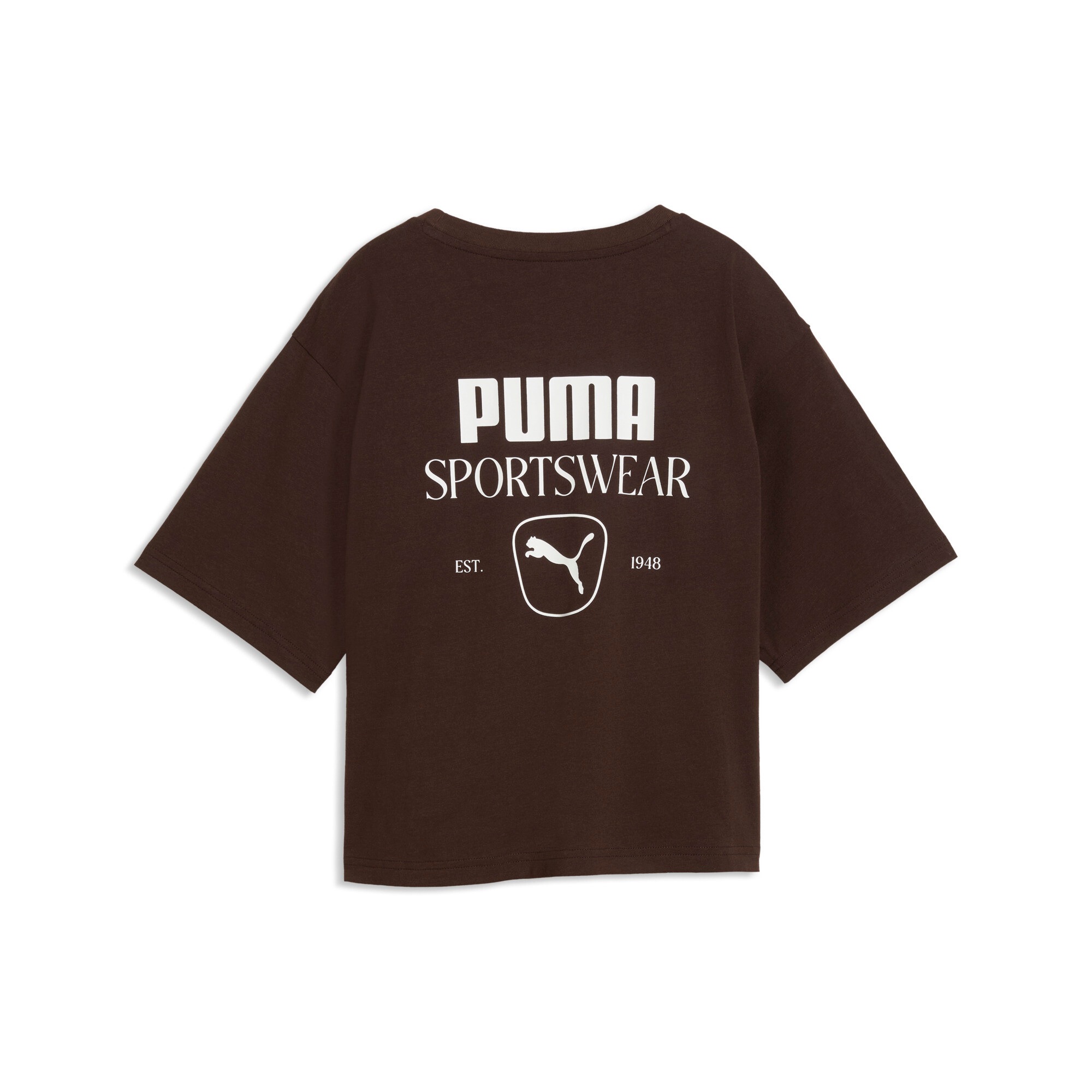 PUMA T-Shirt »CLASS RELAXED GRAPHIC TEE« mit kurzem Schnitt, Kurzarmdesign, unifarbenes Design, Relaxed Fit