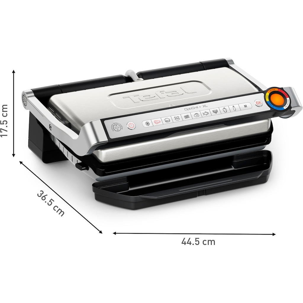 Tefal Kontaktgrill »GC727D OptiGrill+ XL«, 2000 W