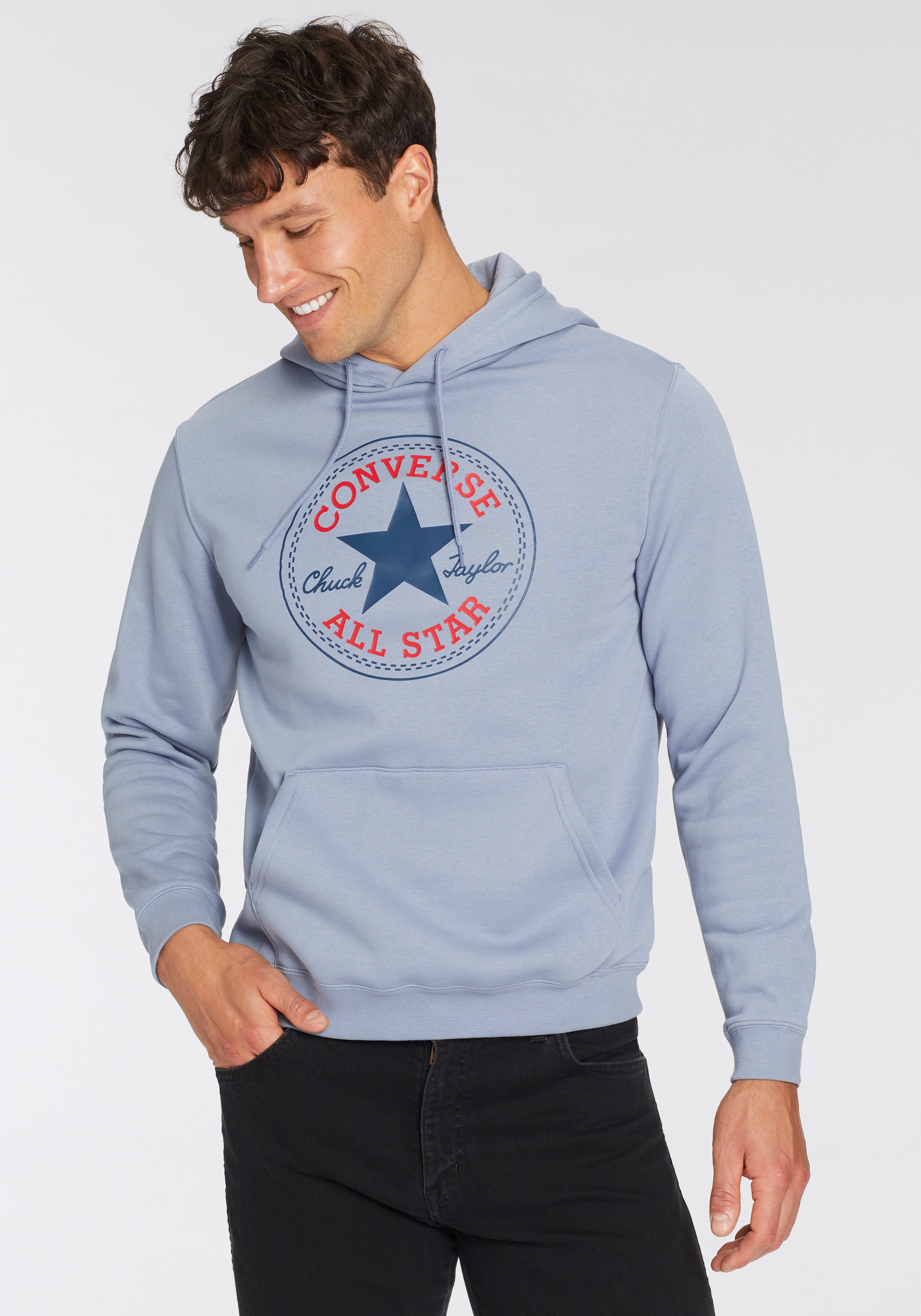 Converse Kapuzensweatshirt "STANDARD FIT CENTER FRONT LARGE CHUCK", Unisex günstig online kaufen