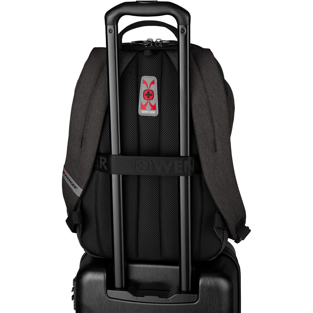 Wenger Laptoprucksack »MX Light, grau«