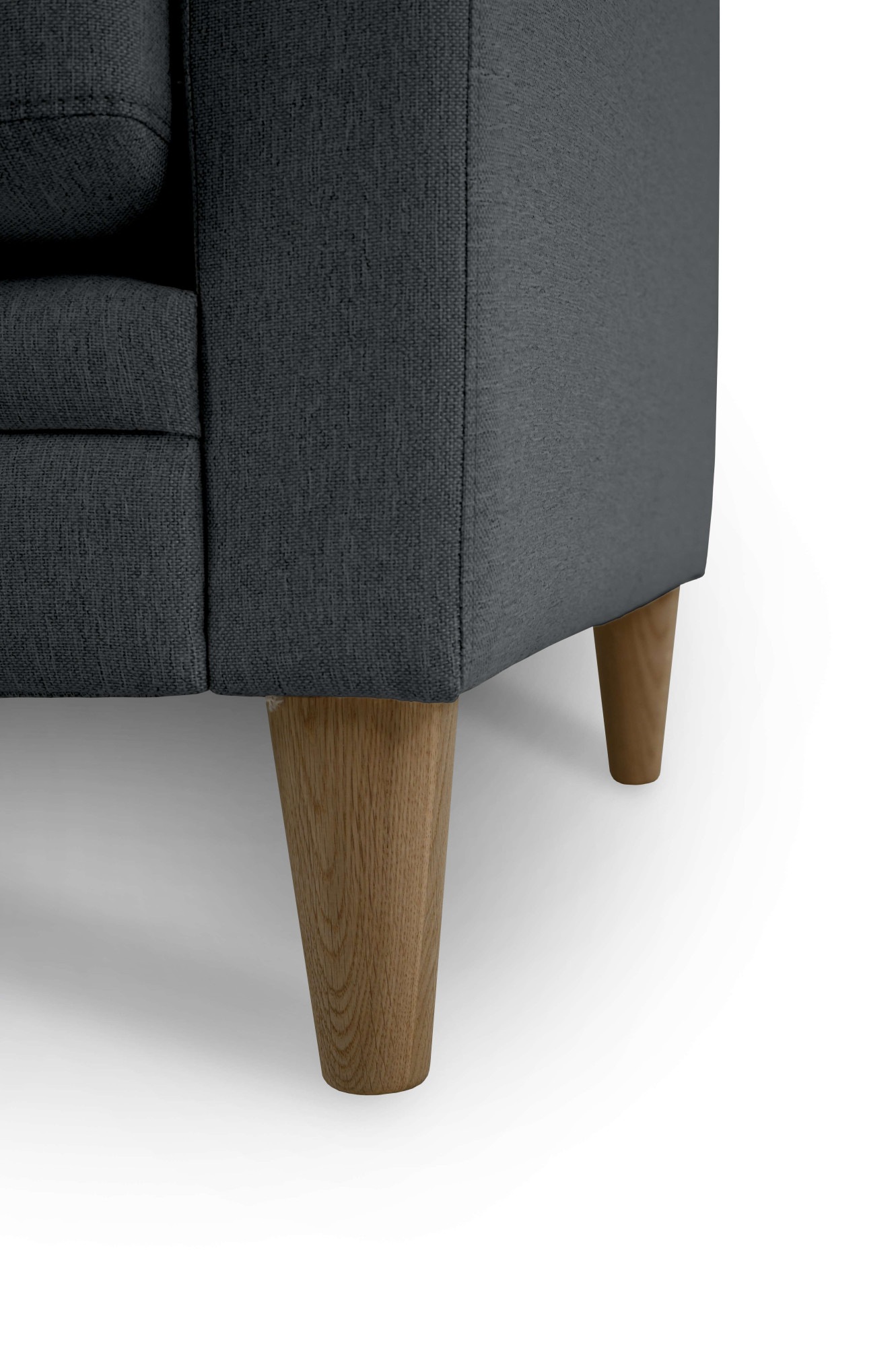 Home affaire 3-Sitzer »Arellano, Breite 217 cm«, klassisches Design, 2 Zierkissen inklusive, Webstoff fein
