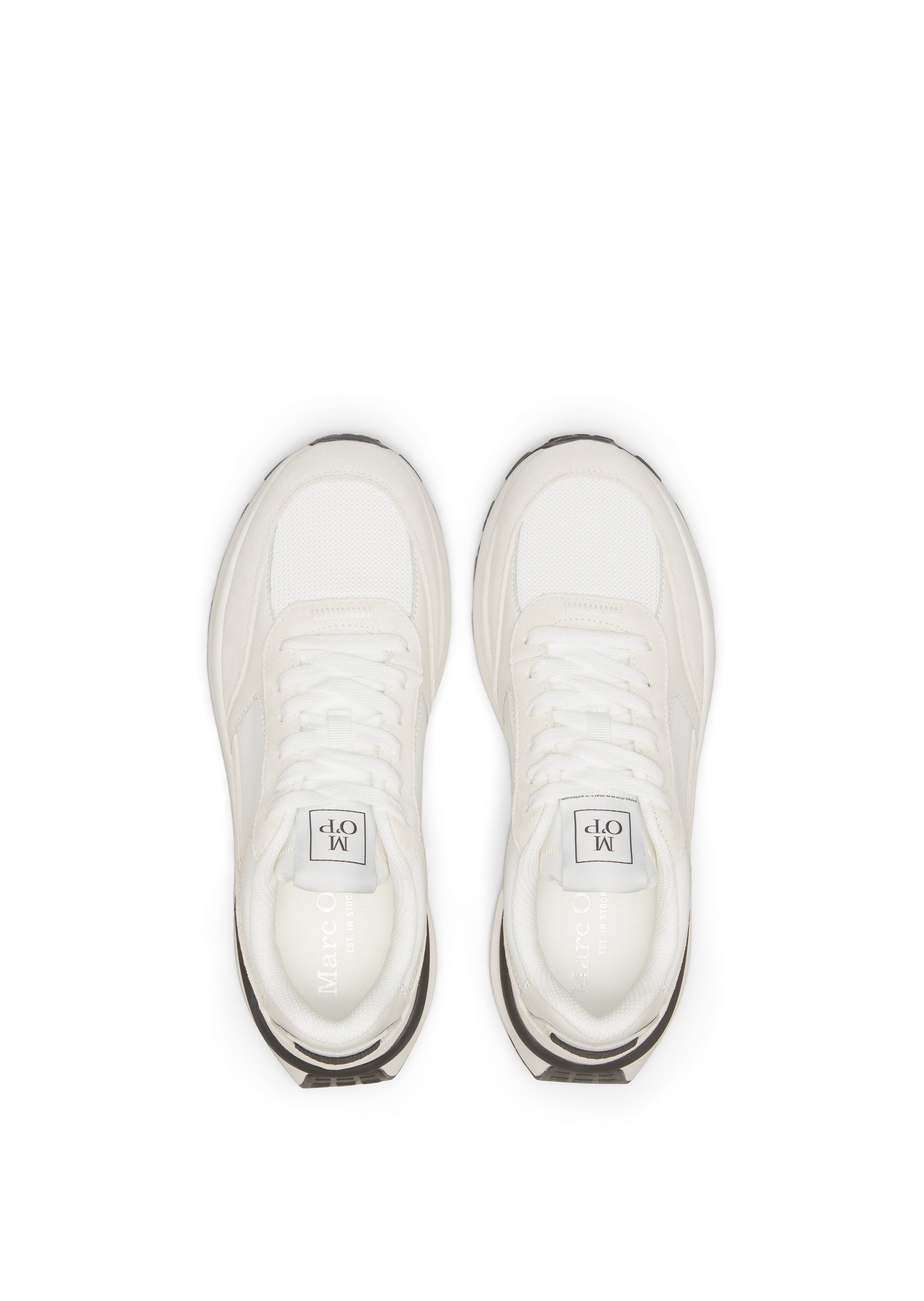 Marc O'Polo Sneaker »aus Leder-Polyester-Mix«