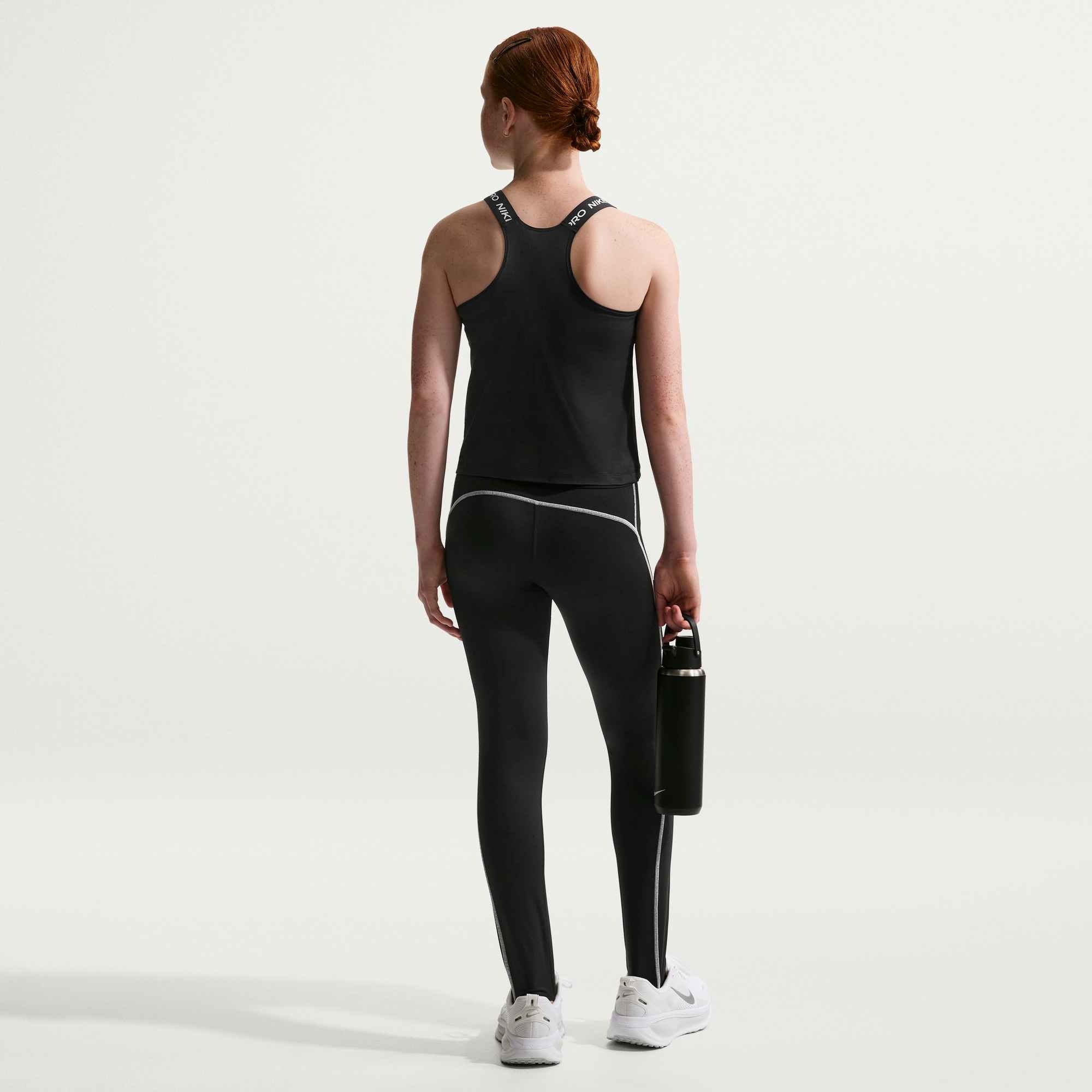 Nike T-Shirt »Nike Pro Big Kids' (Girls') Dri-FIT Tank Top« für Kinder, sportlicher Stil, mit kontrastierenden Trägern